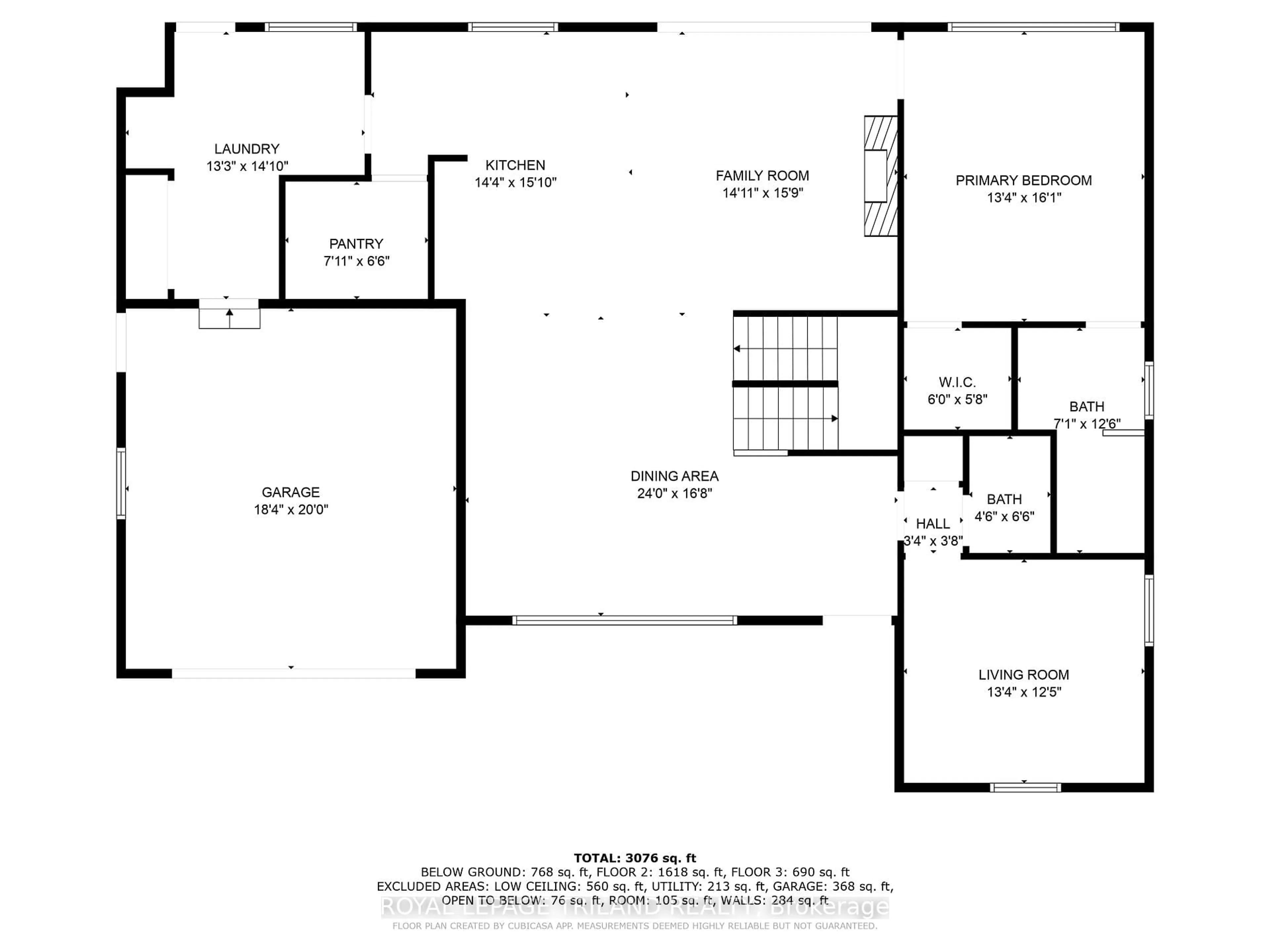 Floor plan for 520 Canterbury Rd, London North Ontario N6H 4R7