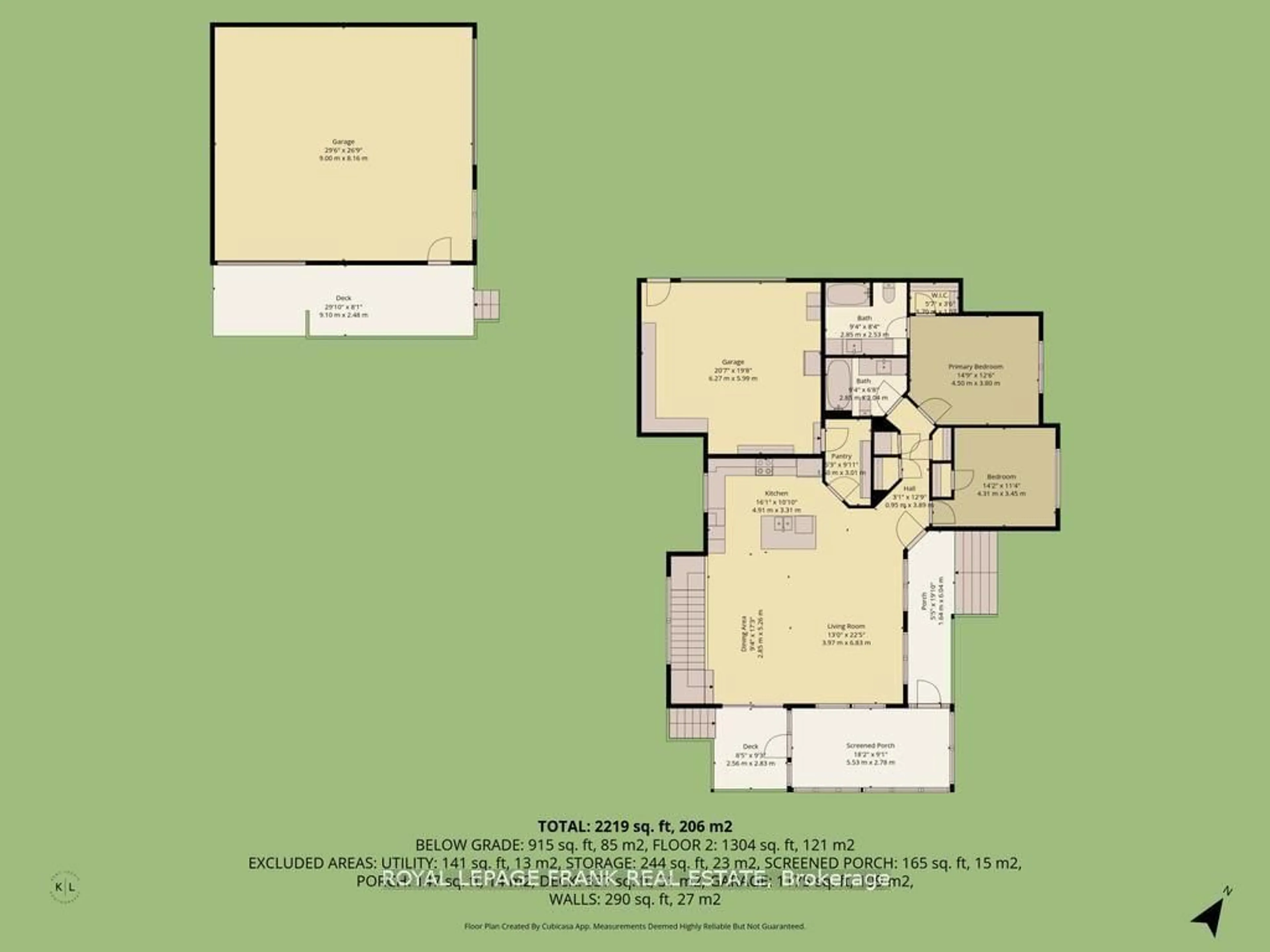 Floor plan for 25 Lakeland Ave, Trent Lakes Ontario K0L 1J0