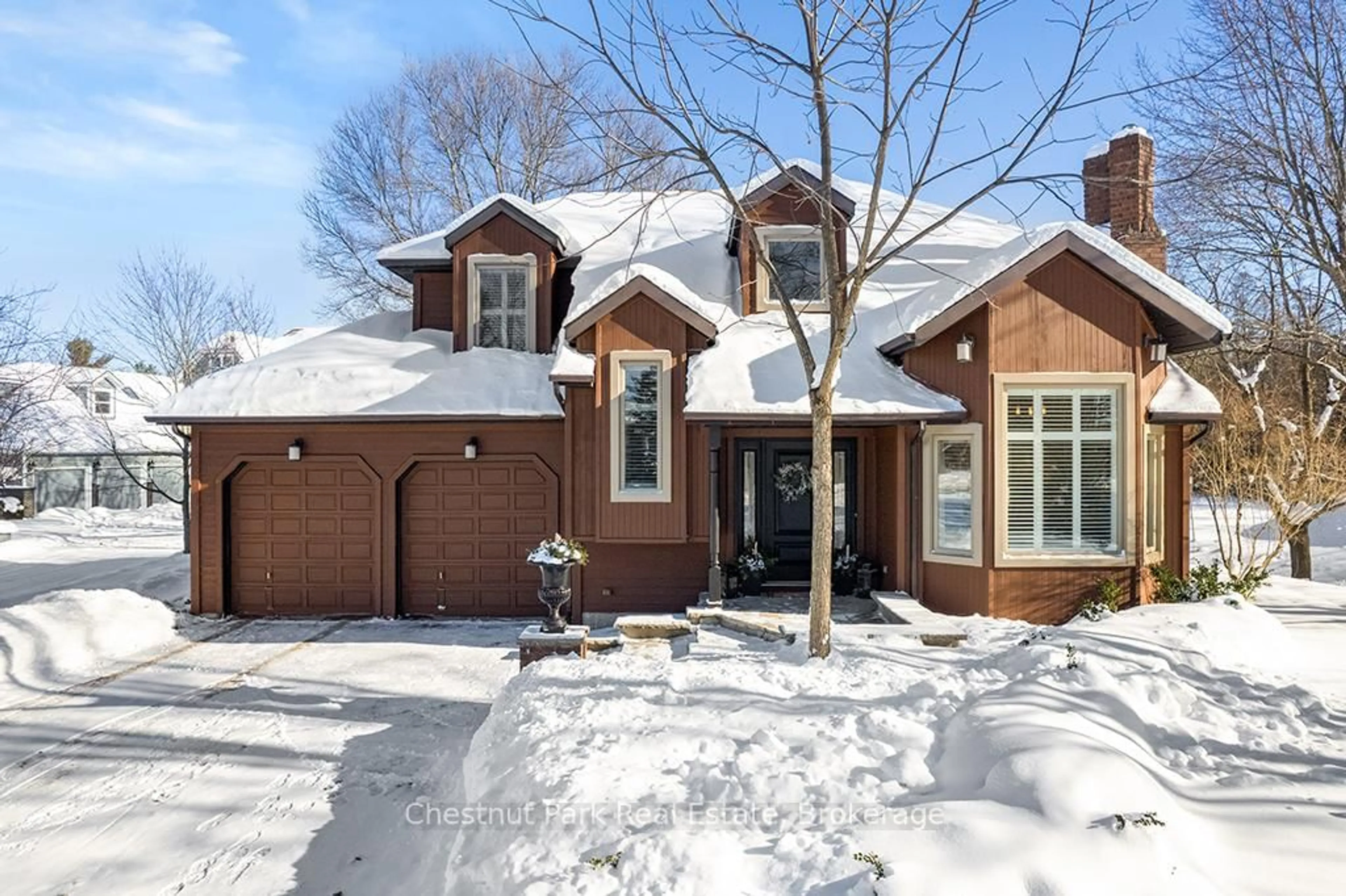 Home with brick exterior material, street for 359003 Grey Road 15, Meaford Ontario N4K 5N3