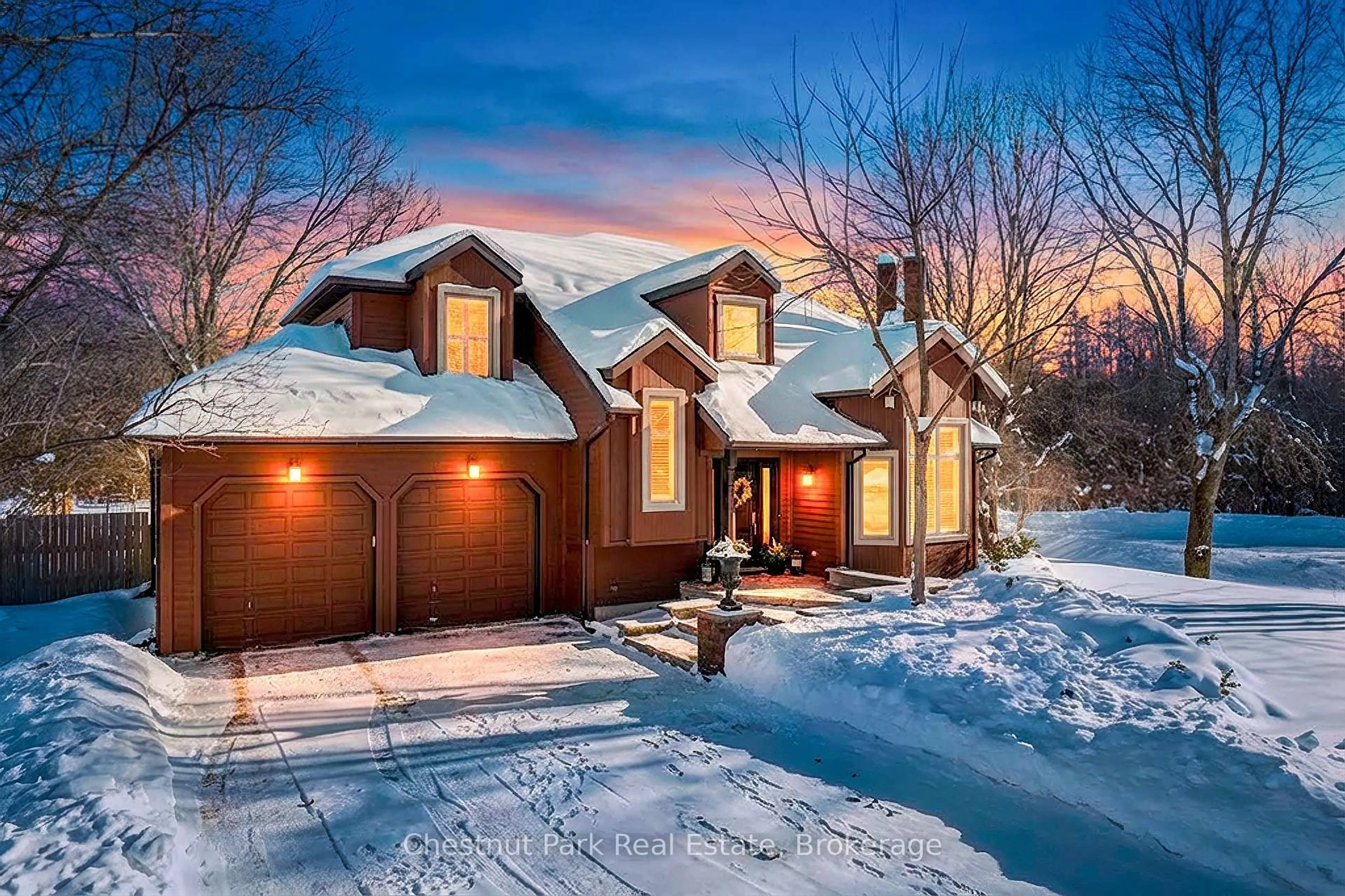 Home with brick exterior material, street for 359003 Grey Road 15, Meaford Ontario N4K 5N3