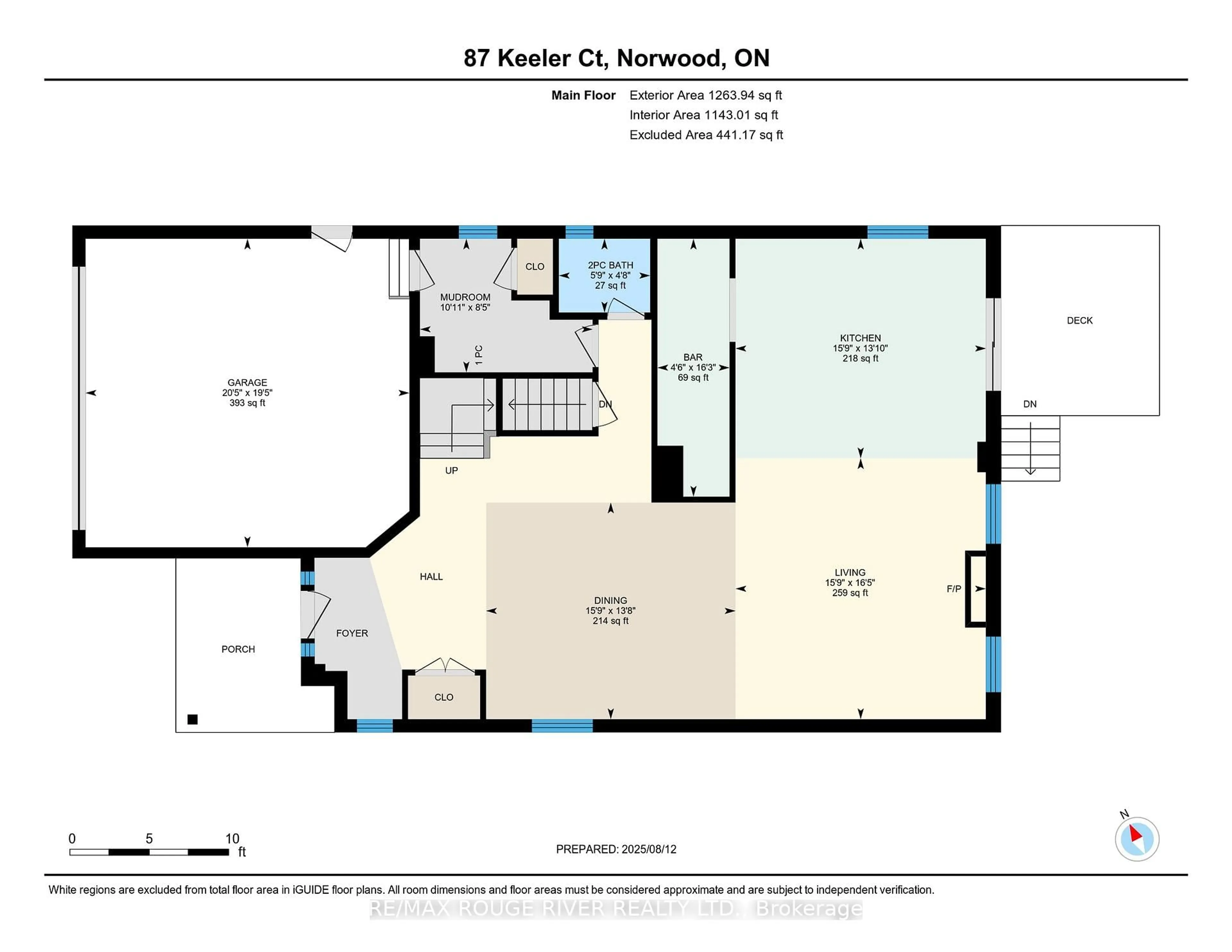 Floor plan for 87 Keeler Crt, Asphodel-Norwood Ontario K0L 2V0
