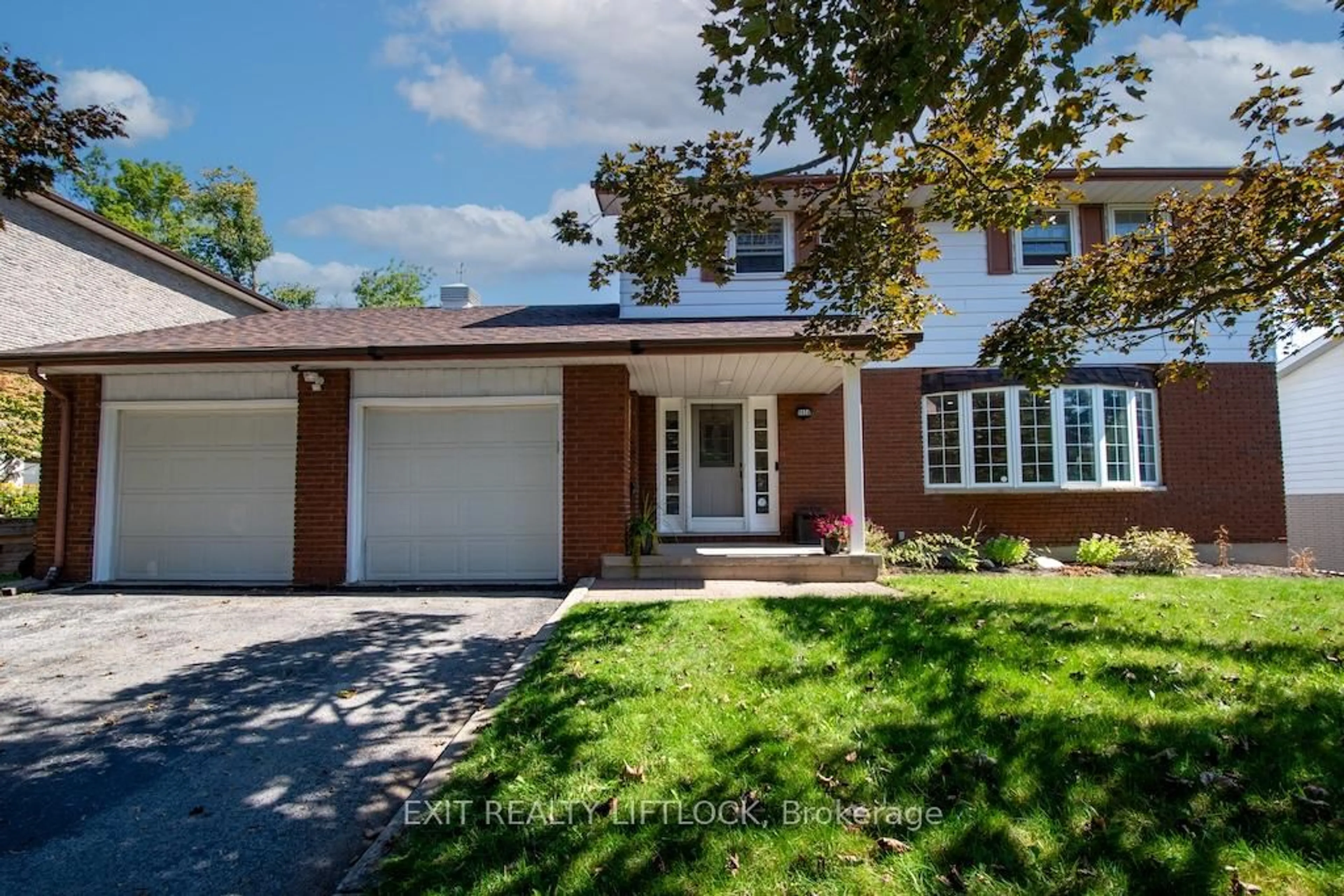 Home with brick exterior material, street for 1456 Firwood Cres, Peterborough Ontario K9K 1J1