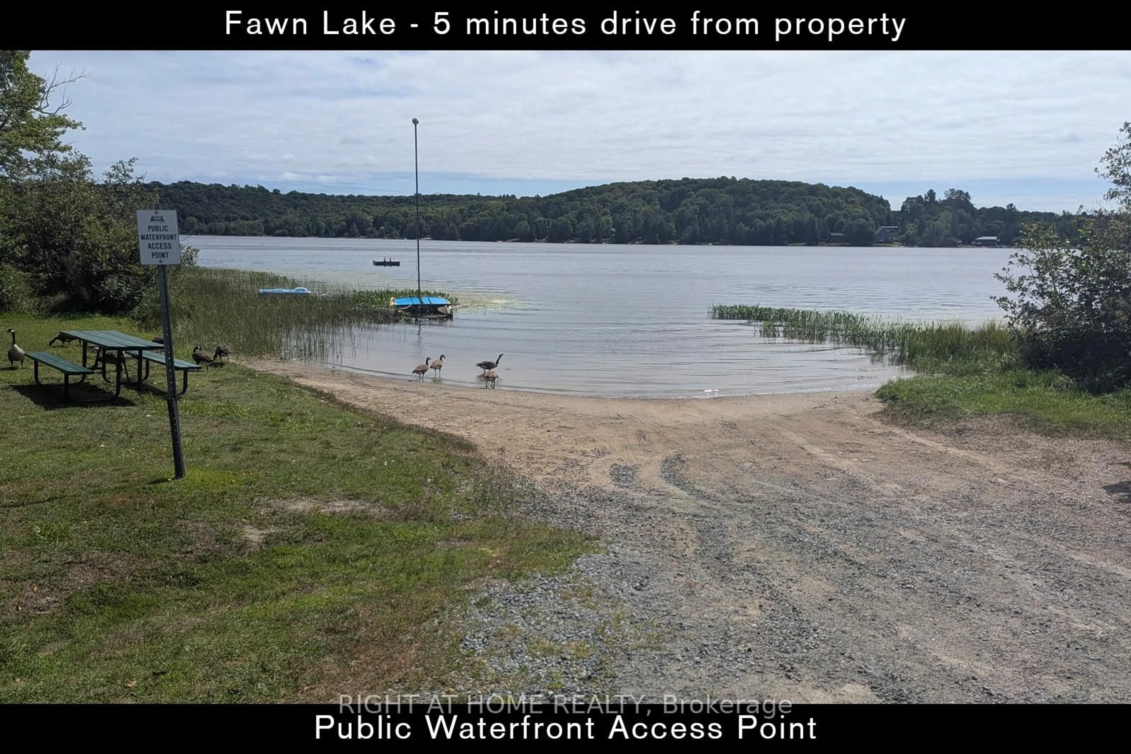 A pic from outside/outdoor area/front of a property/back of a property/a pic from drone, water/lake/river/ocean view for 524 BALSAM CHUTES Rd, Huntsville Ontario P0B 1L0