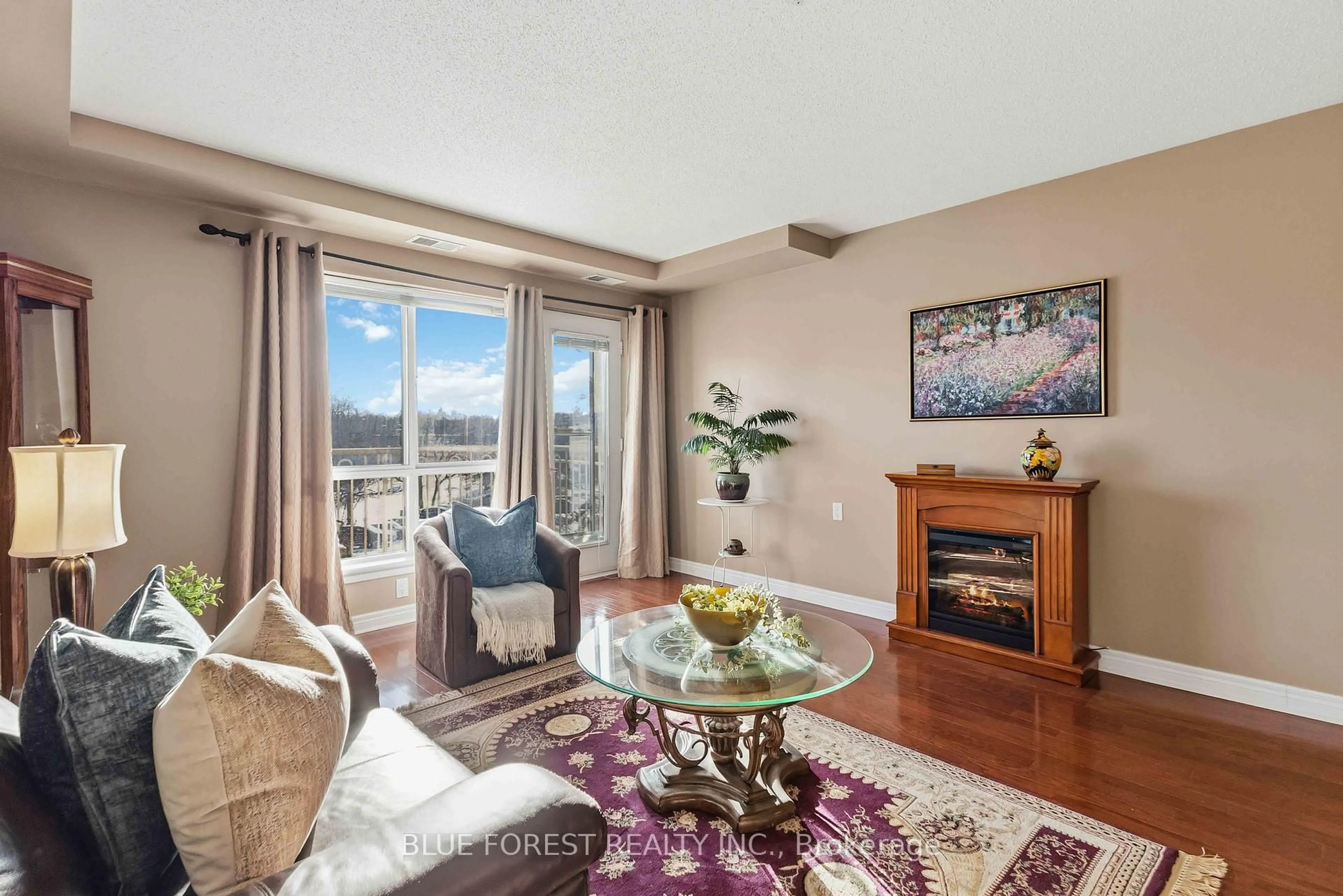 Living room with furniture, unknown for 511 Gainsborough Rd #301, London North Ontario N6G 4Z5