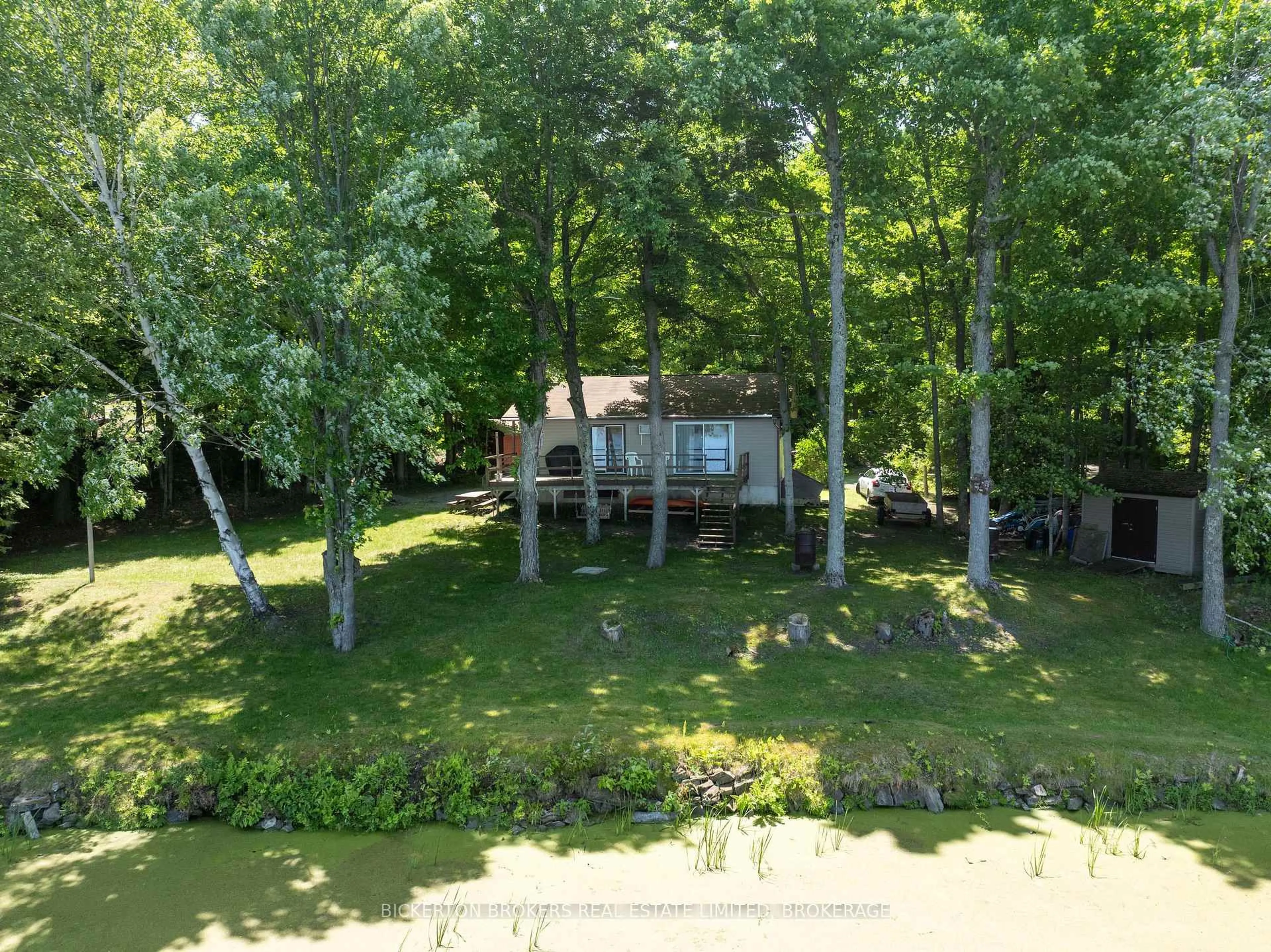 A pic from outside/outdoor area/front of a property/back of a property/a pic from drone, unknown for 375 Cedar Sands Roadway Rd, Rideau Lakes Ontario K0E 1N0