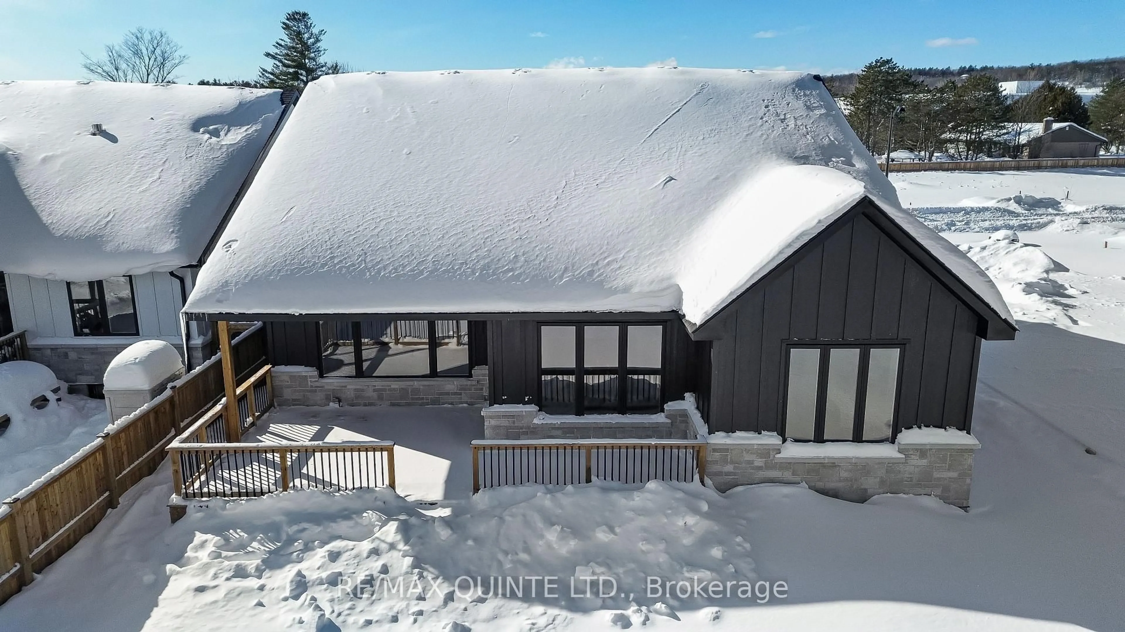 A pic from outside/outdoor area/front of a property/back of a property/a pic from drone, unknown for 8 Deerview Dr, Quinte West Ontario K8V 0L8