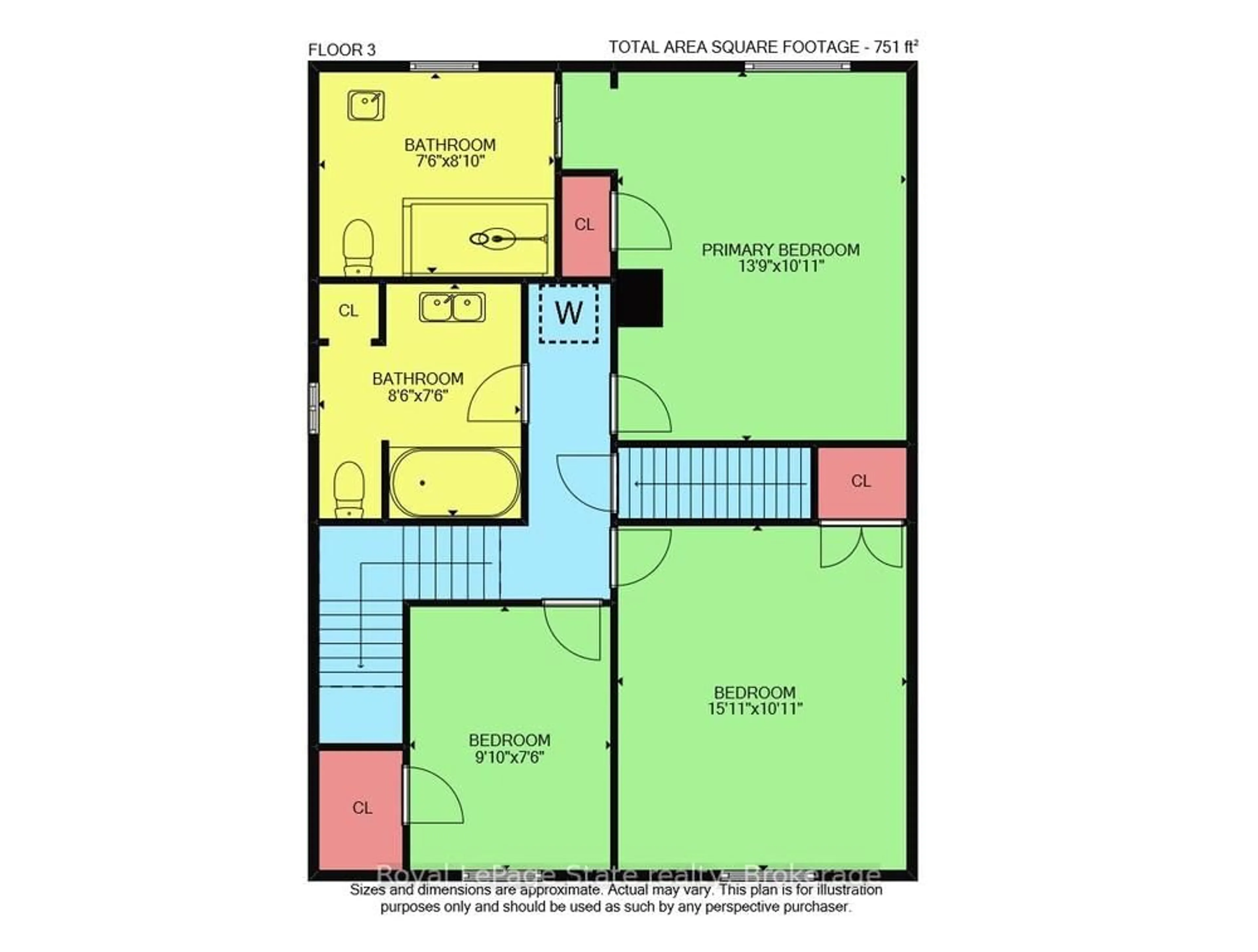 Floor plan for 199 Bay St, Hamilton Ontario L8R 2R1