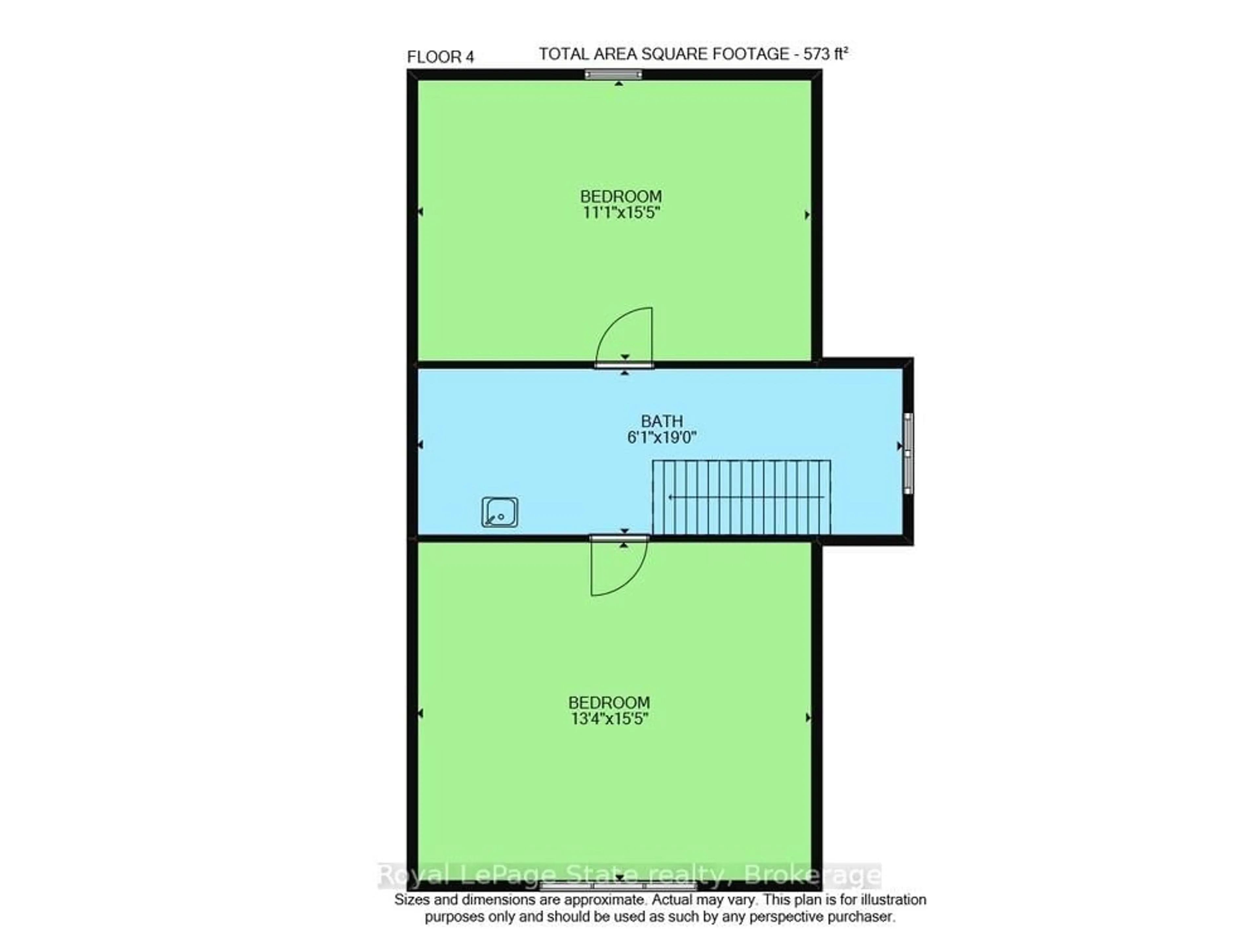 Floor plan for 199 Bay St, Hamilton Ontario L8R 2R1