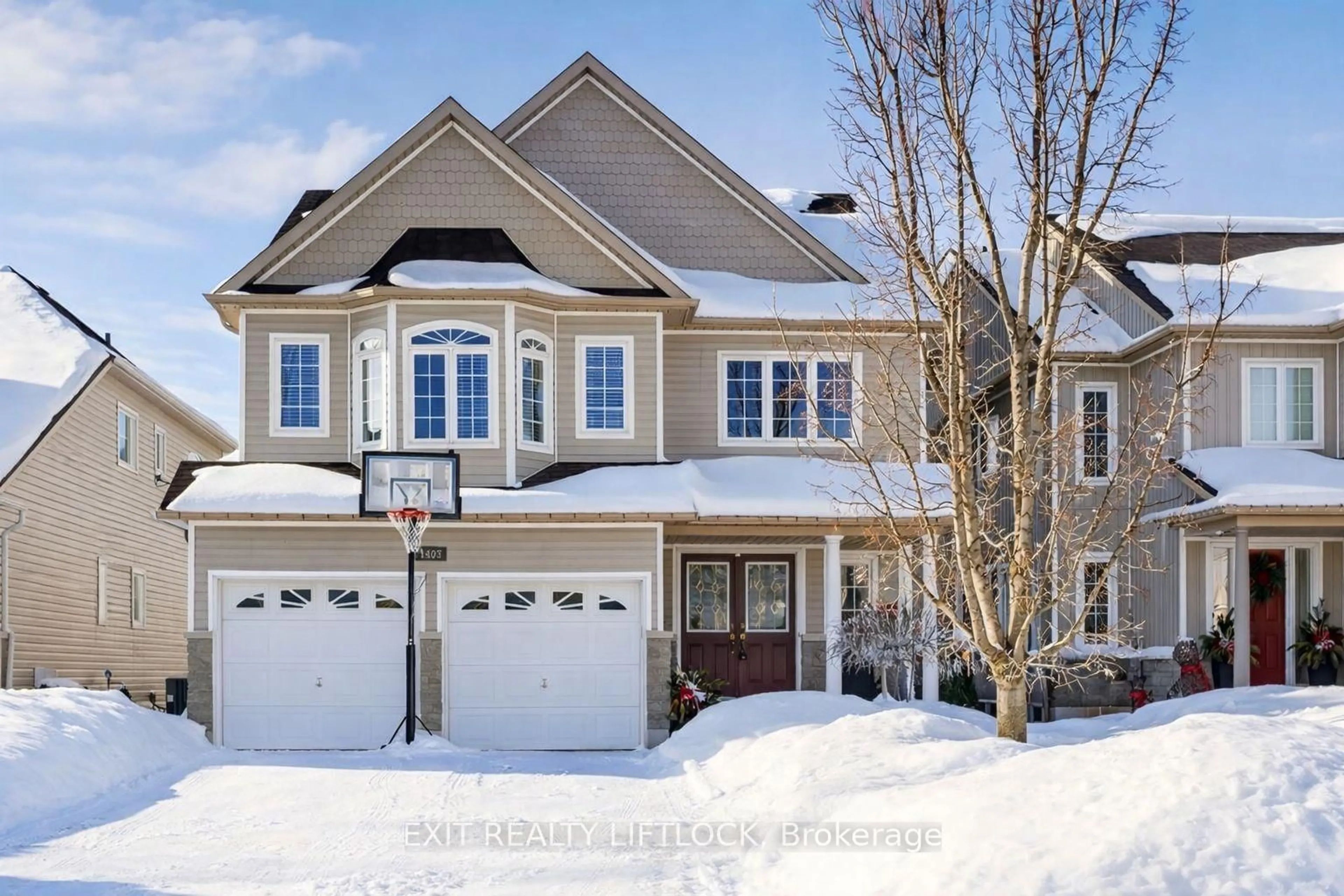 Home with brick exterior material, street for 1403 Ireland Dr, Peterborough Ontario K9K 0A7