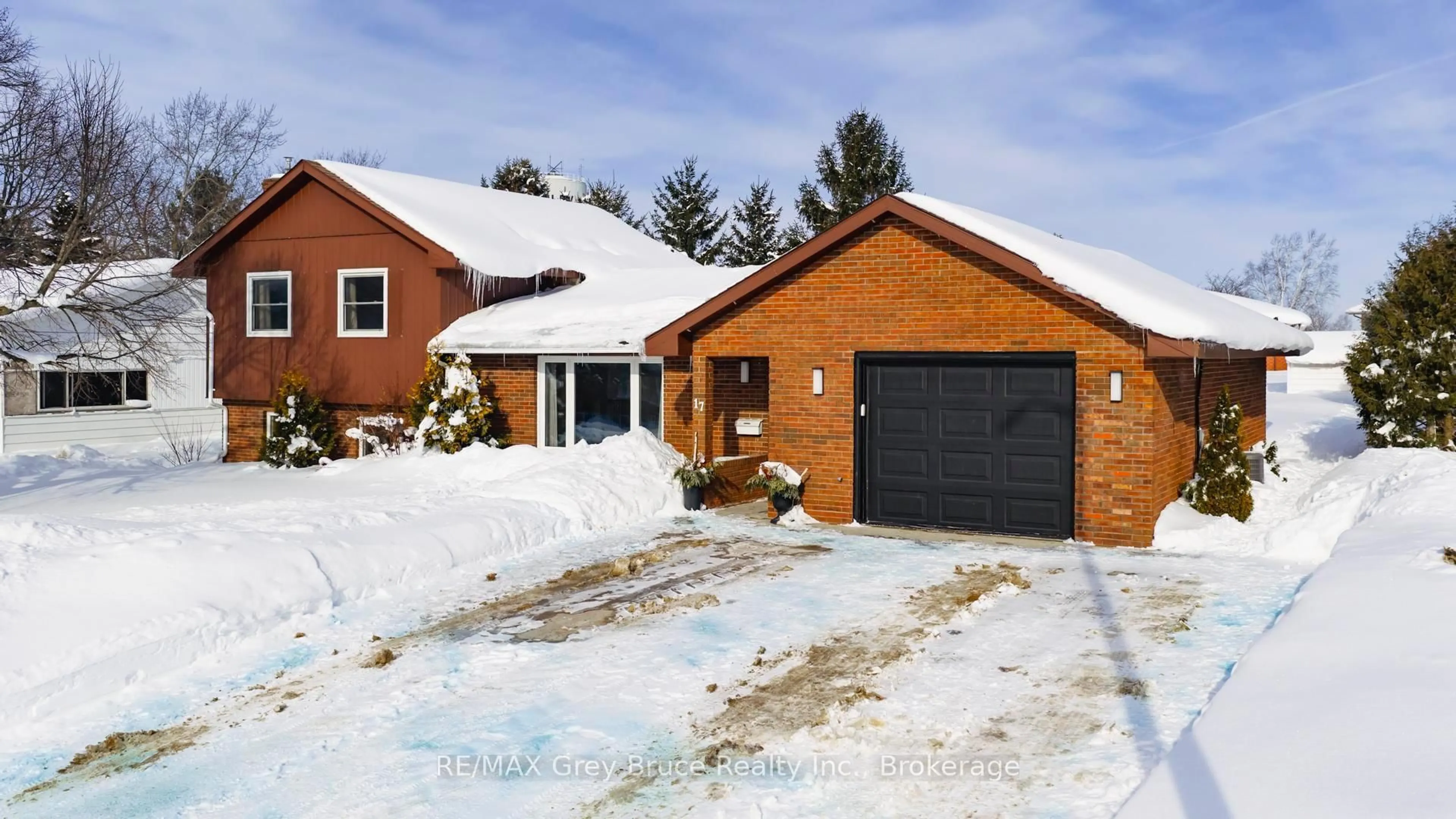 Home with brick exterior material, street for 17 Bradley St, Arran-Elderslie Ontario N0G 1L0