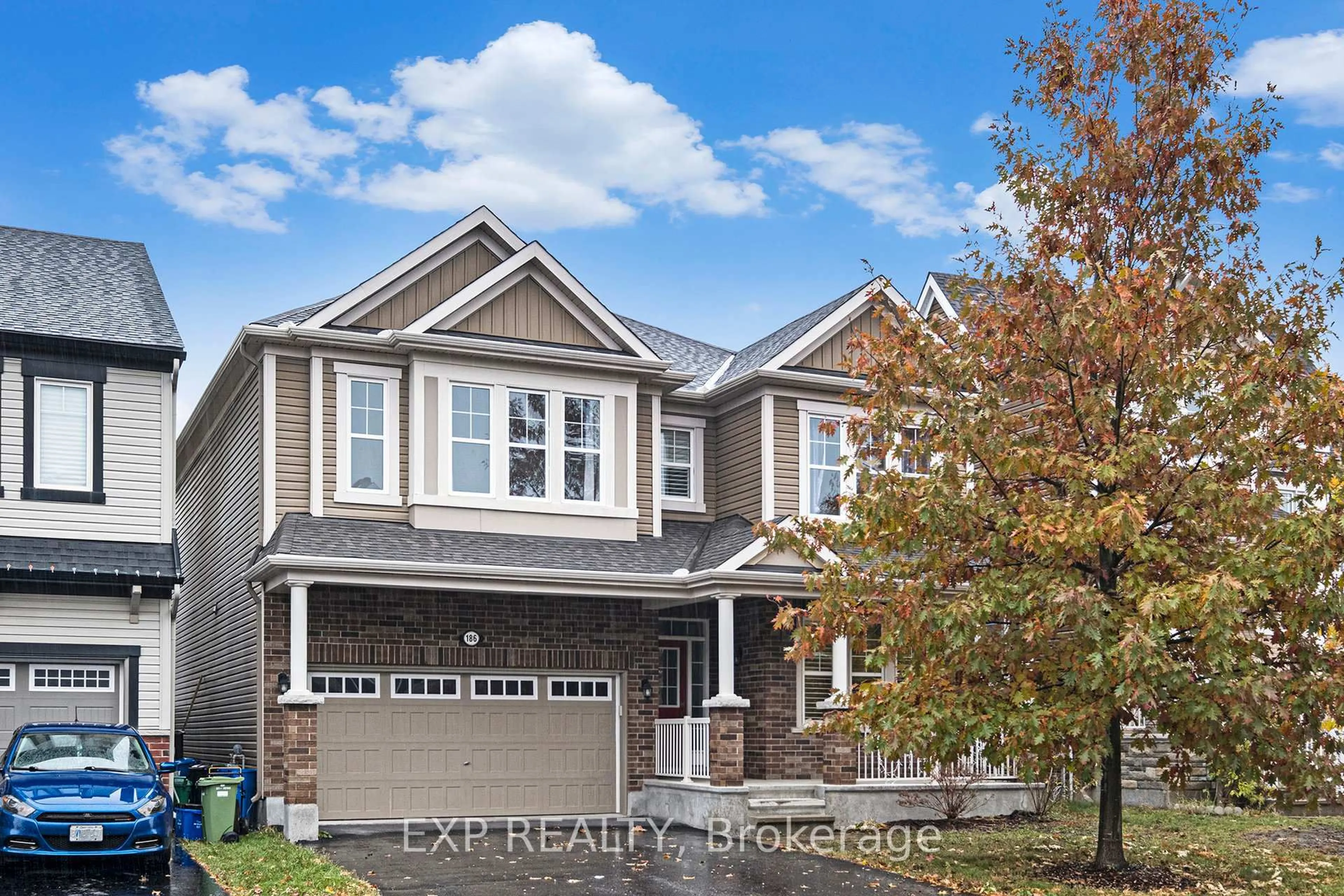 Home with brick exterior material, street for 186 Lamprey St, Ottawa Ontario K2J 6C3