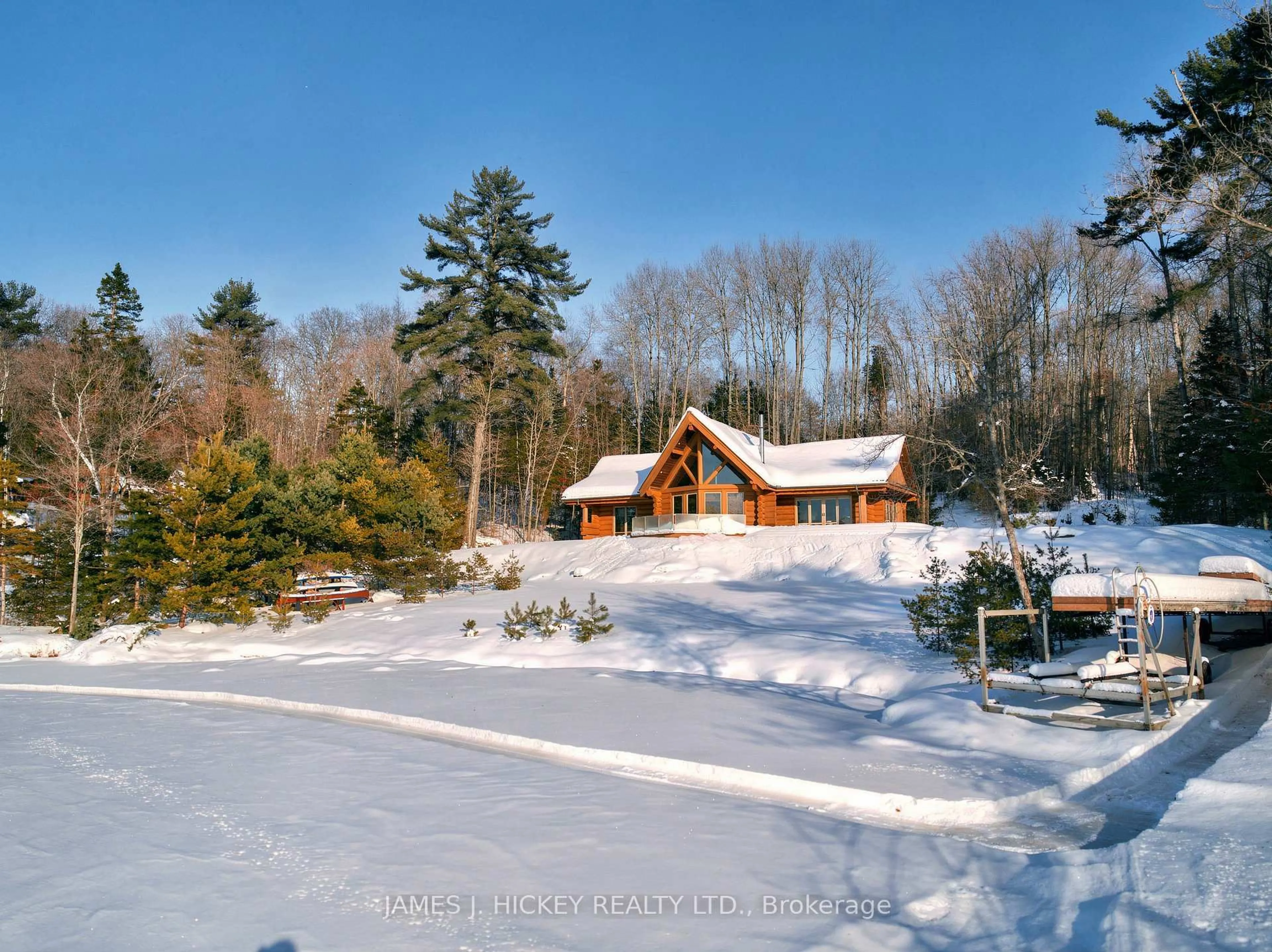 A pic from outside/outdoor area/front of a property/back of a property/a pic from drone, unknown for 276 Colton Creek Rd, Stonecliffe Ontario K0J 2K0