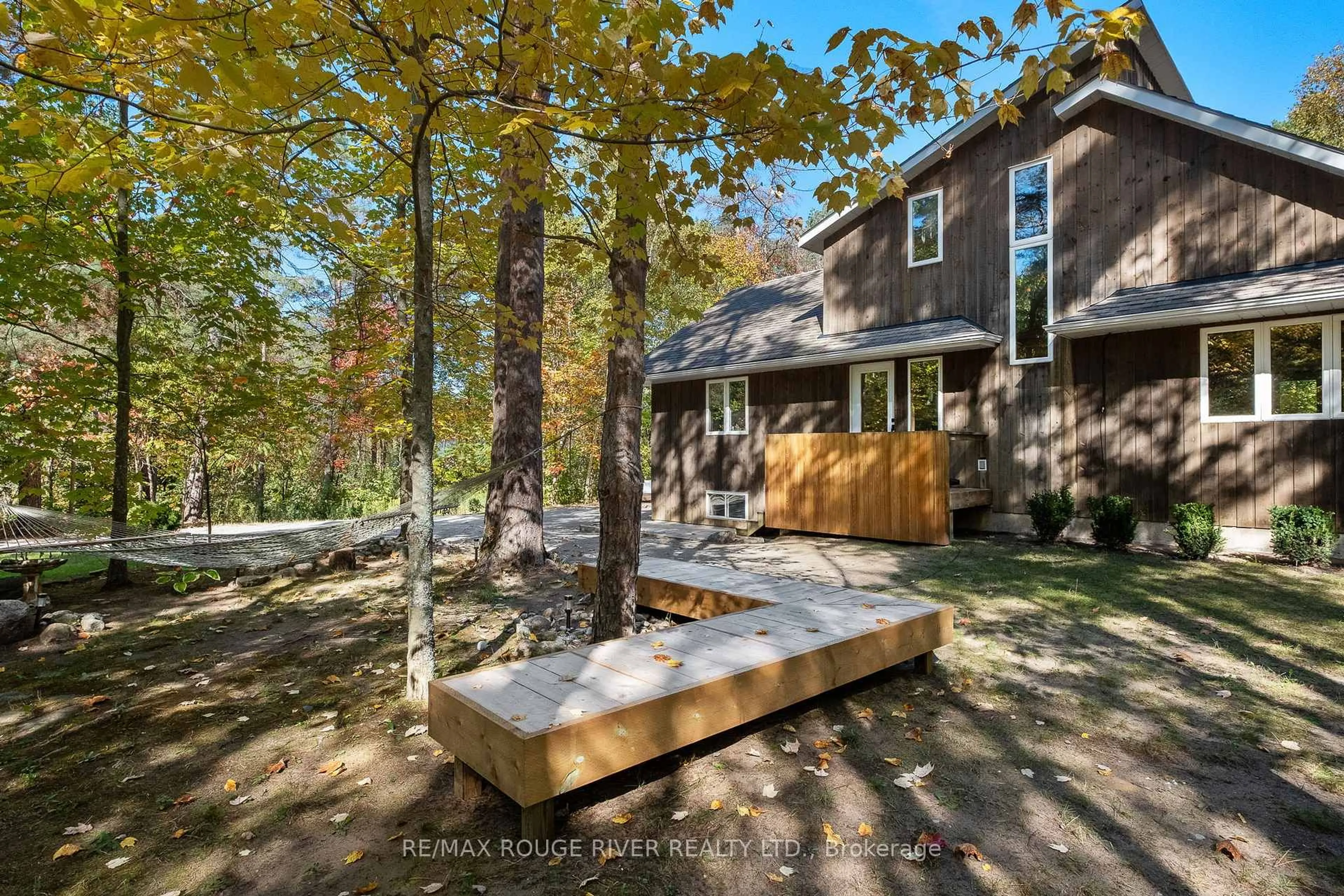 A pic from outside/outdoor area/front of a property/back of a property/a pic from drone, forest/trees view for 377 CLARKSON Rd, Cramahe Ontario K0K 1M0