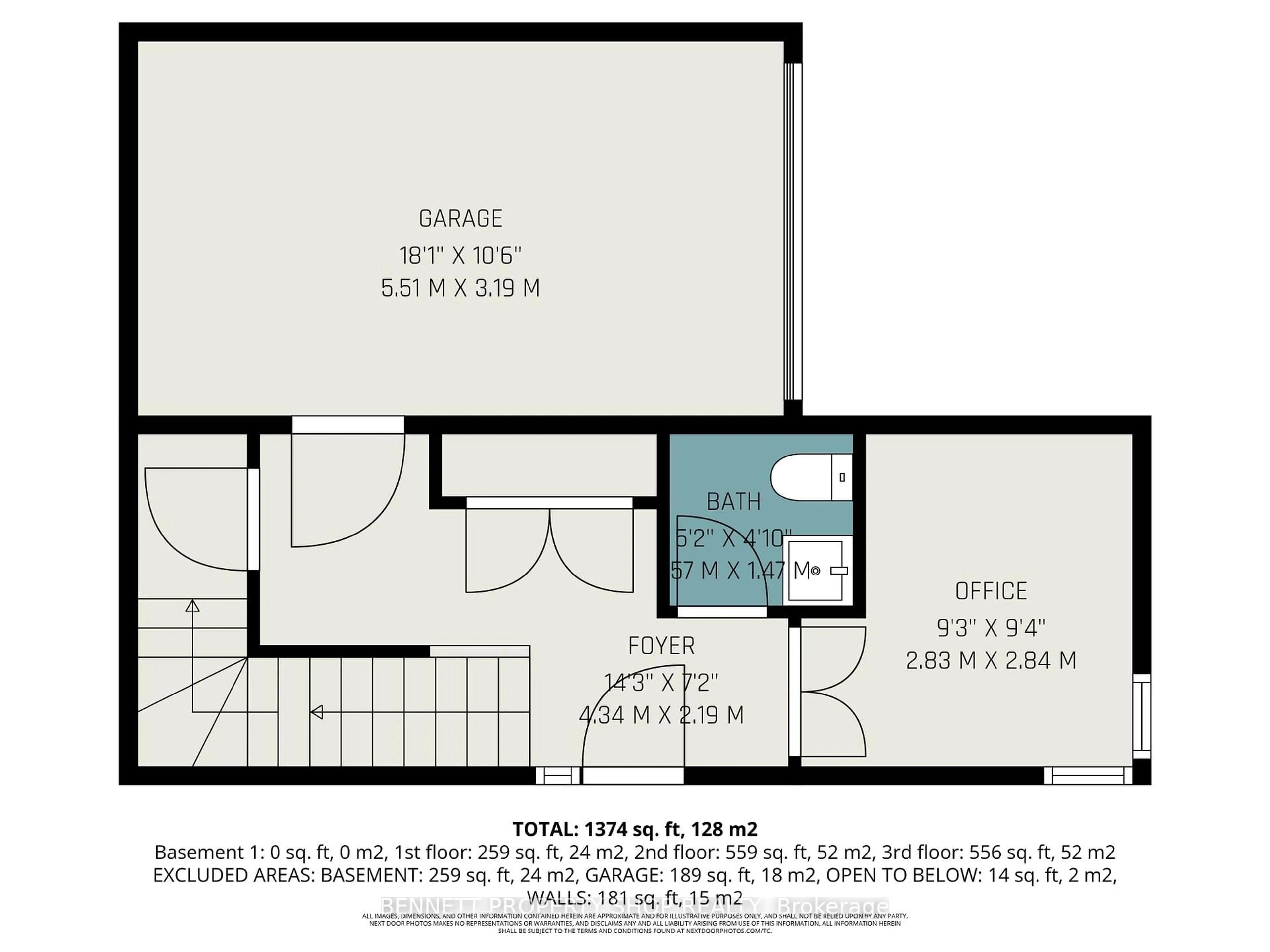 Floor plan for 400 Chaperal Private, Ottawa Ontario K4A 0Y2