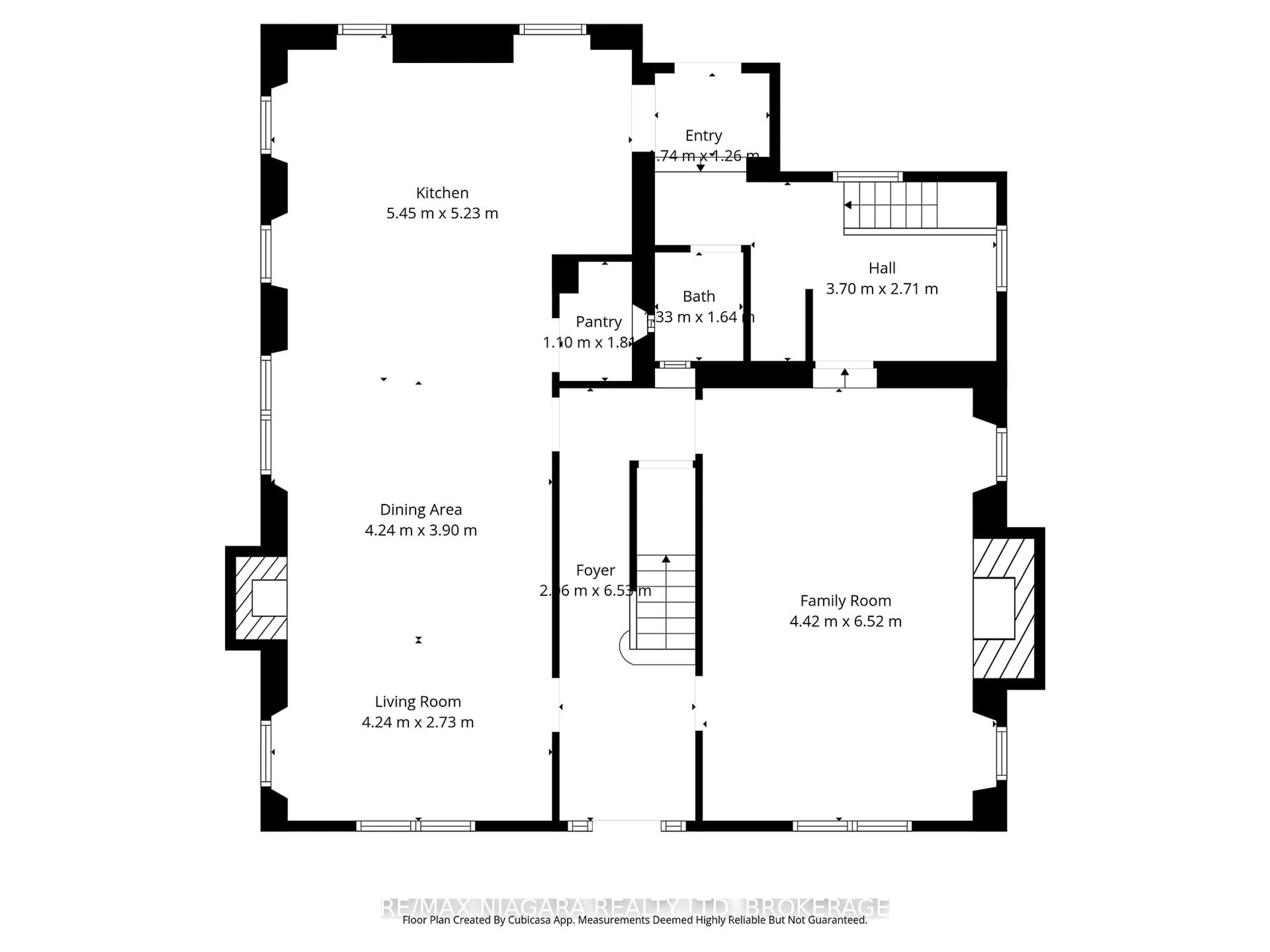 Floor plan for 1840 Decew Rd, Thorold Ontario L0S 1E6
