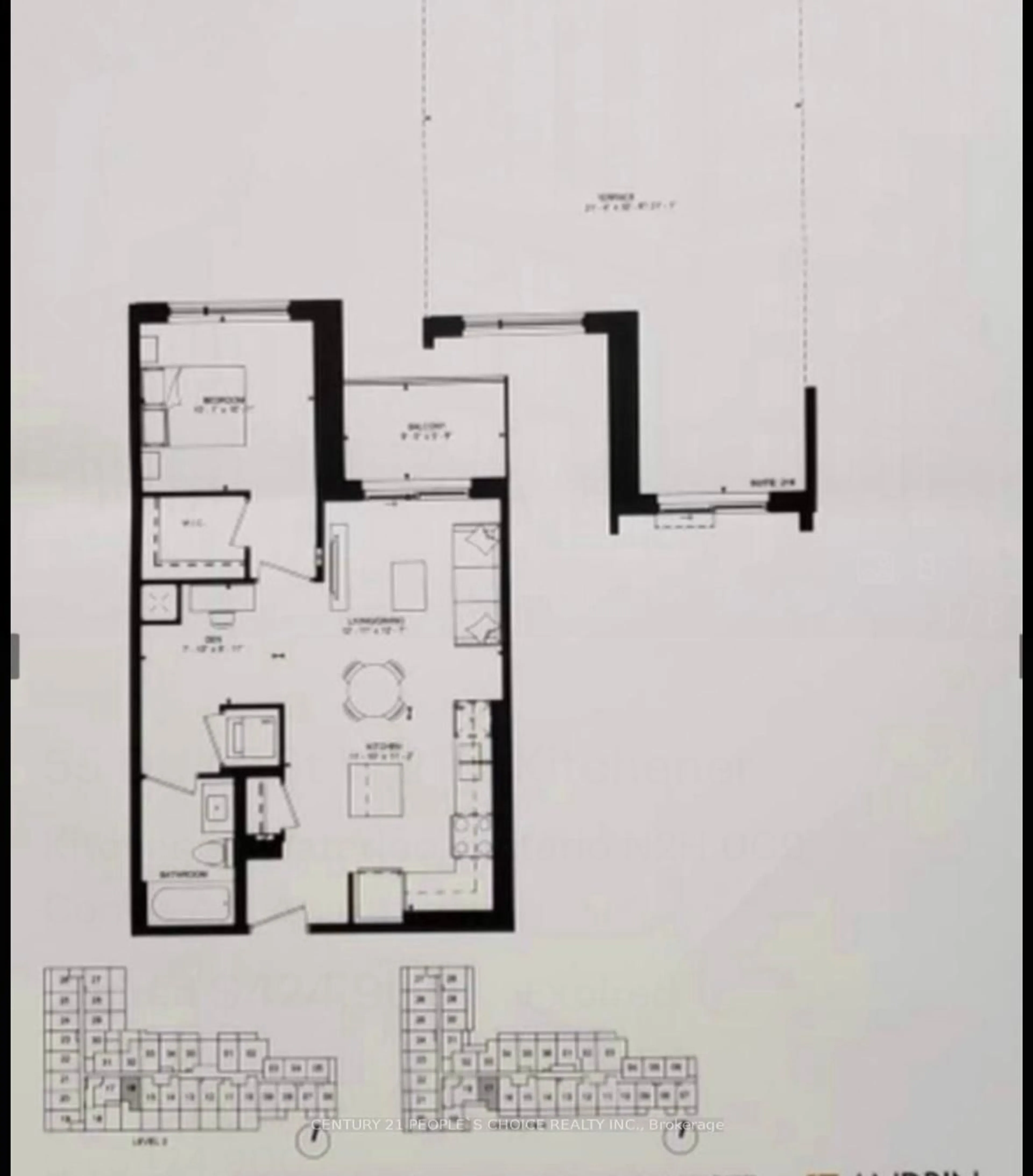 Floor plan for 55 Duke St #216, Kitchener Ontario N2H 0C9