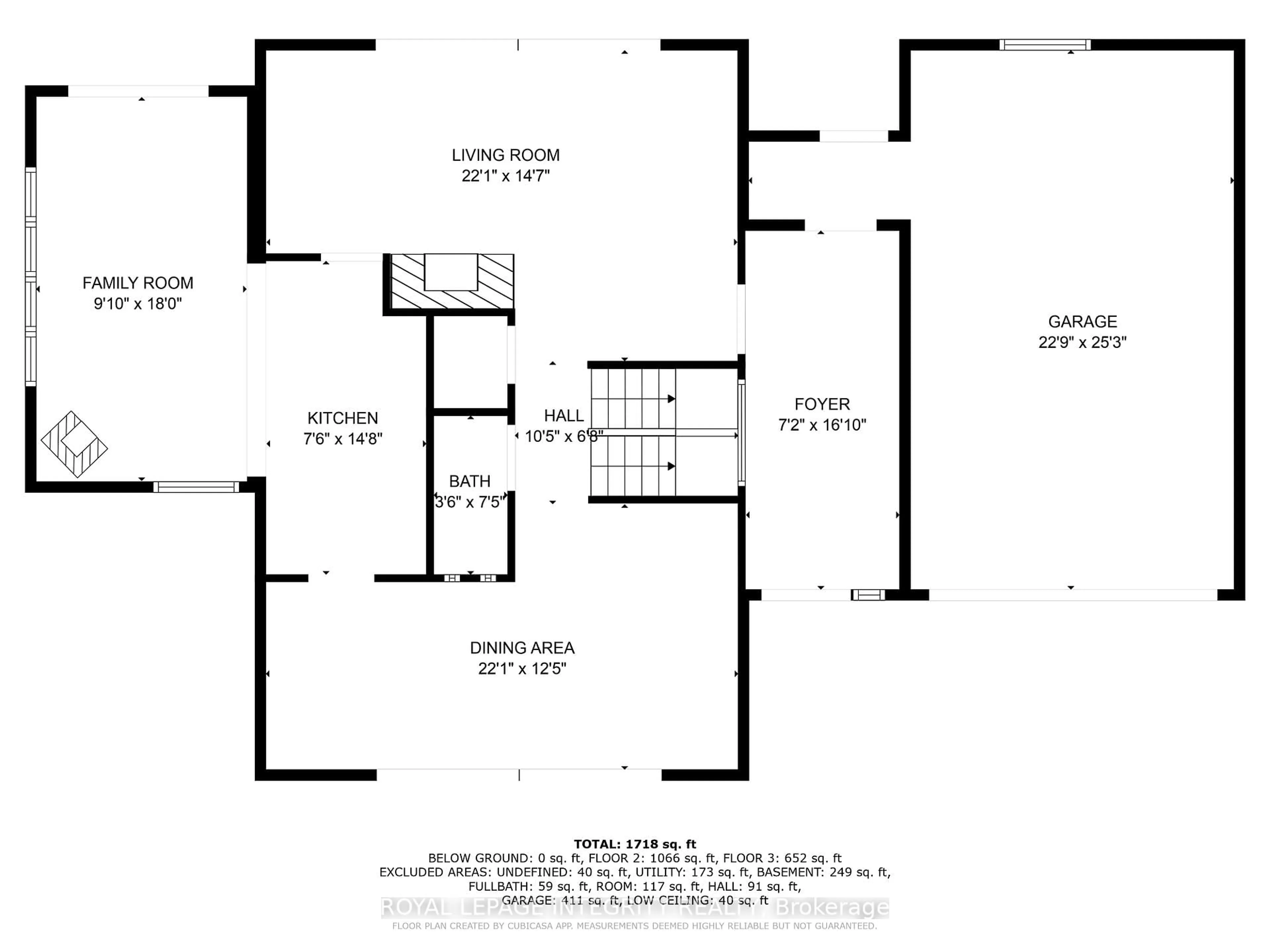 Floor plan for 2061 Prince Of Wales Dr, Ottawa Ontario K2E 7A4