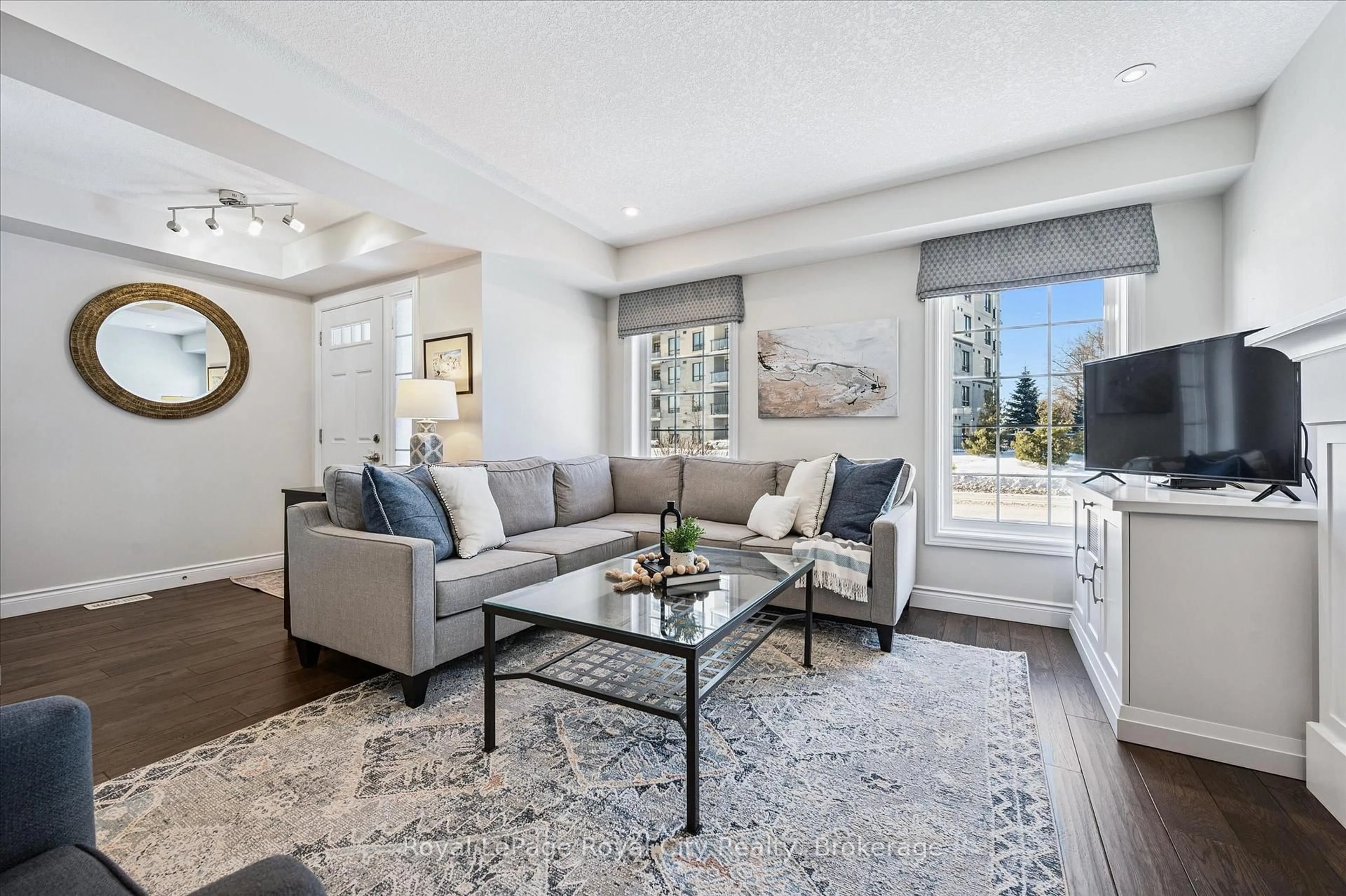 Living room with furniture, unknown for 635 Saginaw Pkwy #54, Cambridge Ontario N3H 1G6