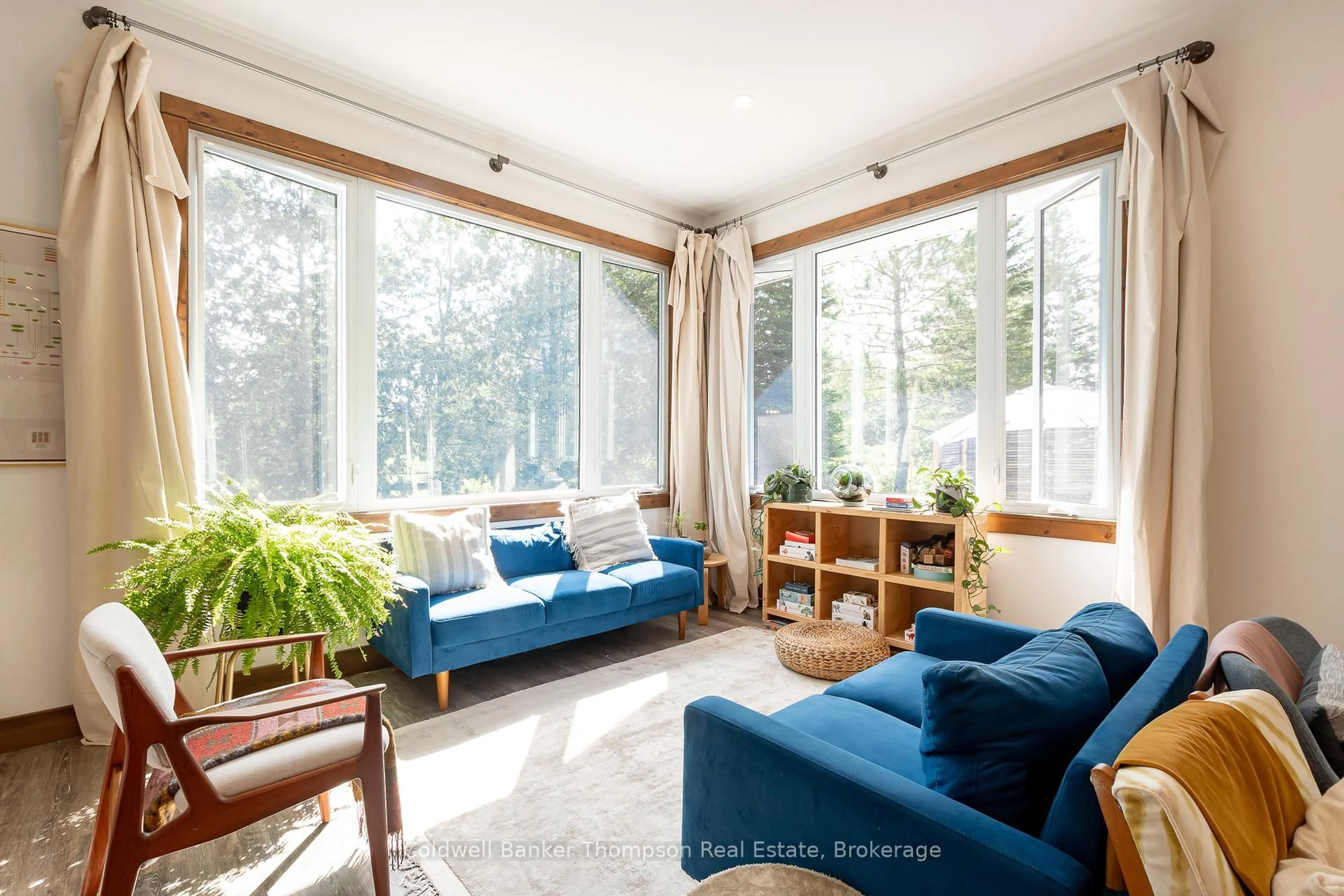 Living room with furniture, unknown for 13 Lewis St, South River Ontario P0A 1X0