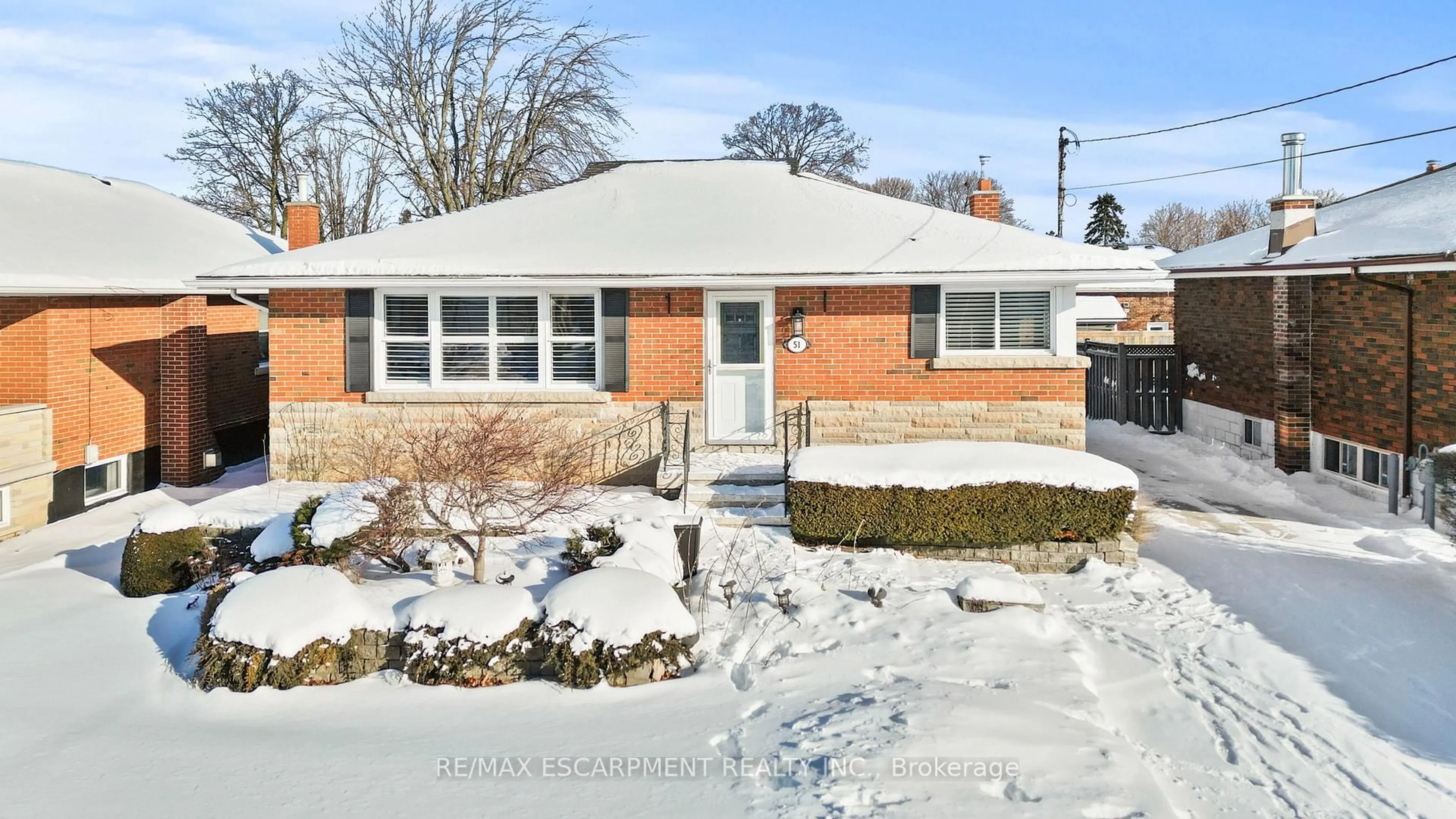 Home with brick exterior material, street for 51 Elliott Ave, Hamilton Ontario L8T 2H7