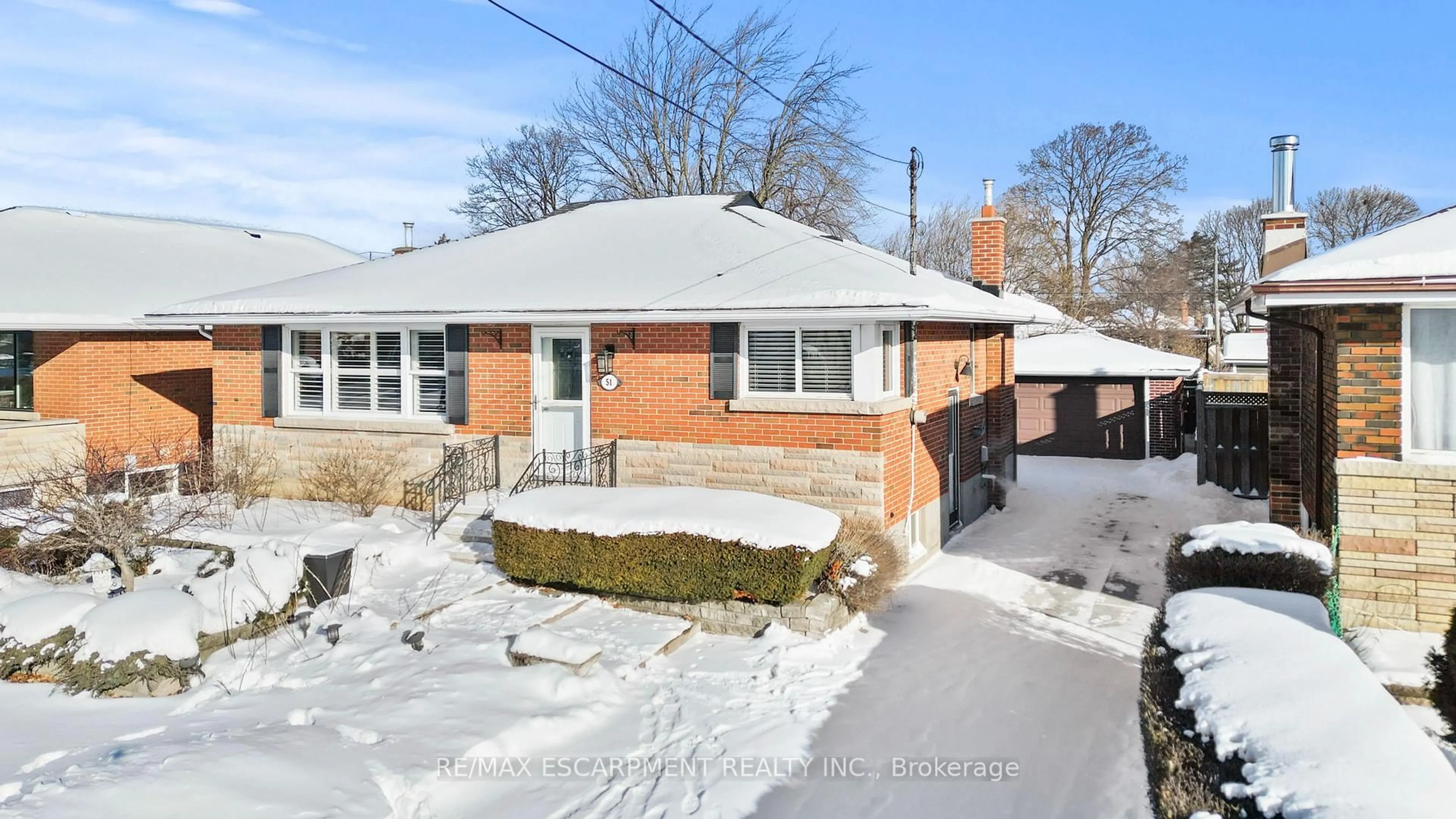 Home with brick exterior material, street for 51 Elliott Ave, Hamilton Ontario L8T 2H7