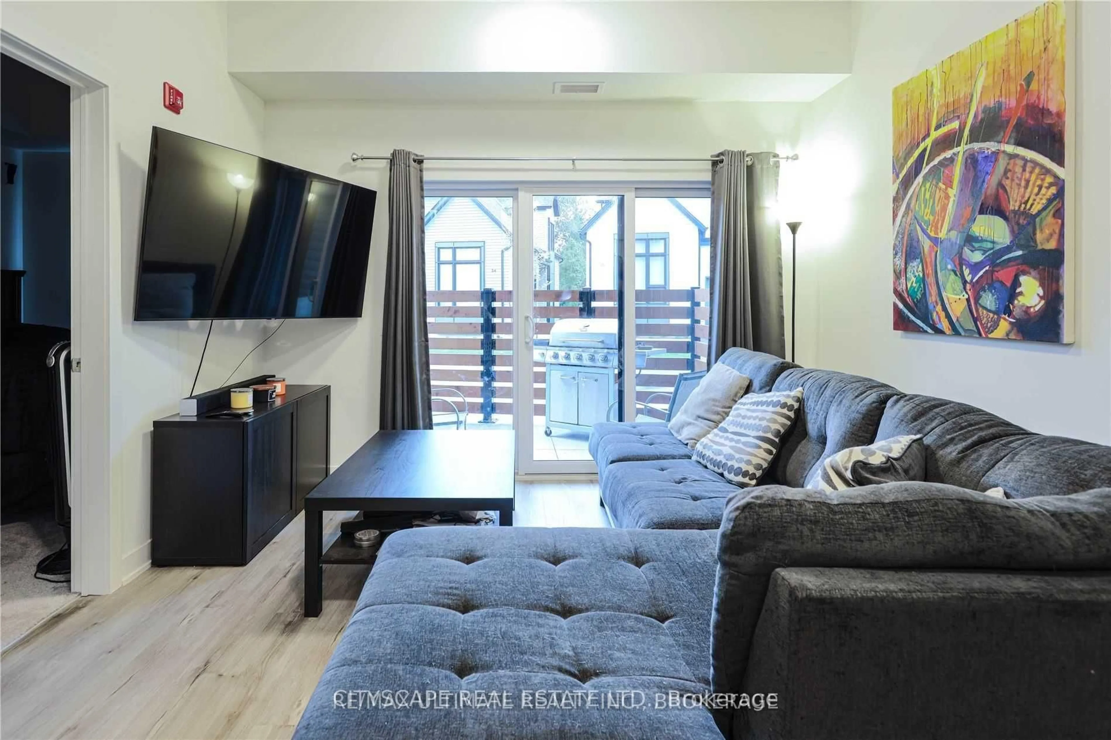 Living room with furniture, unknown for 110 Fergus Ave #138, Kitchener Ontario N2A 2H2