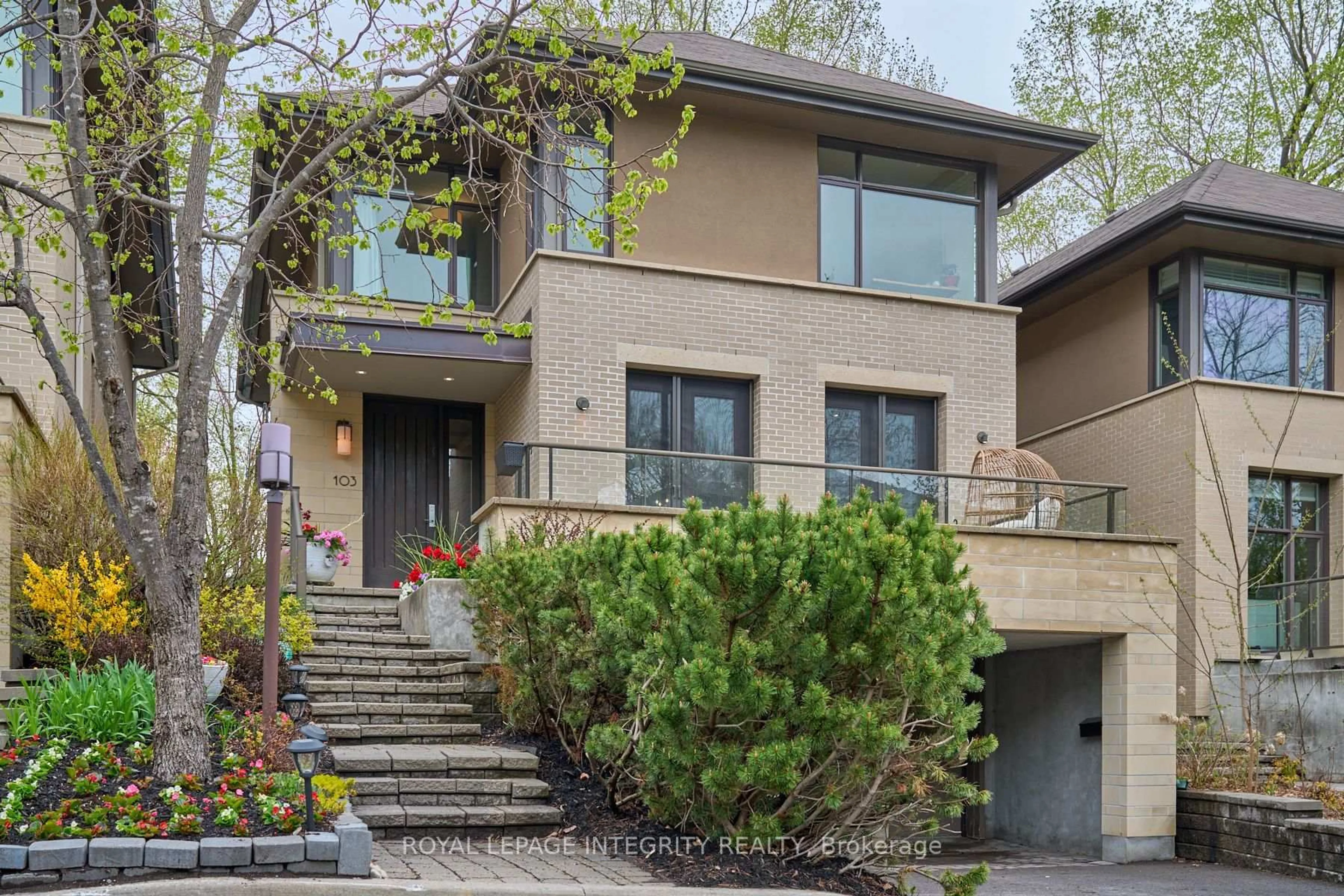 Home with brick exterior material, street for 103 Black Maple Private, Ottawa Ontario K1M 0J3