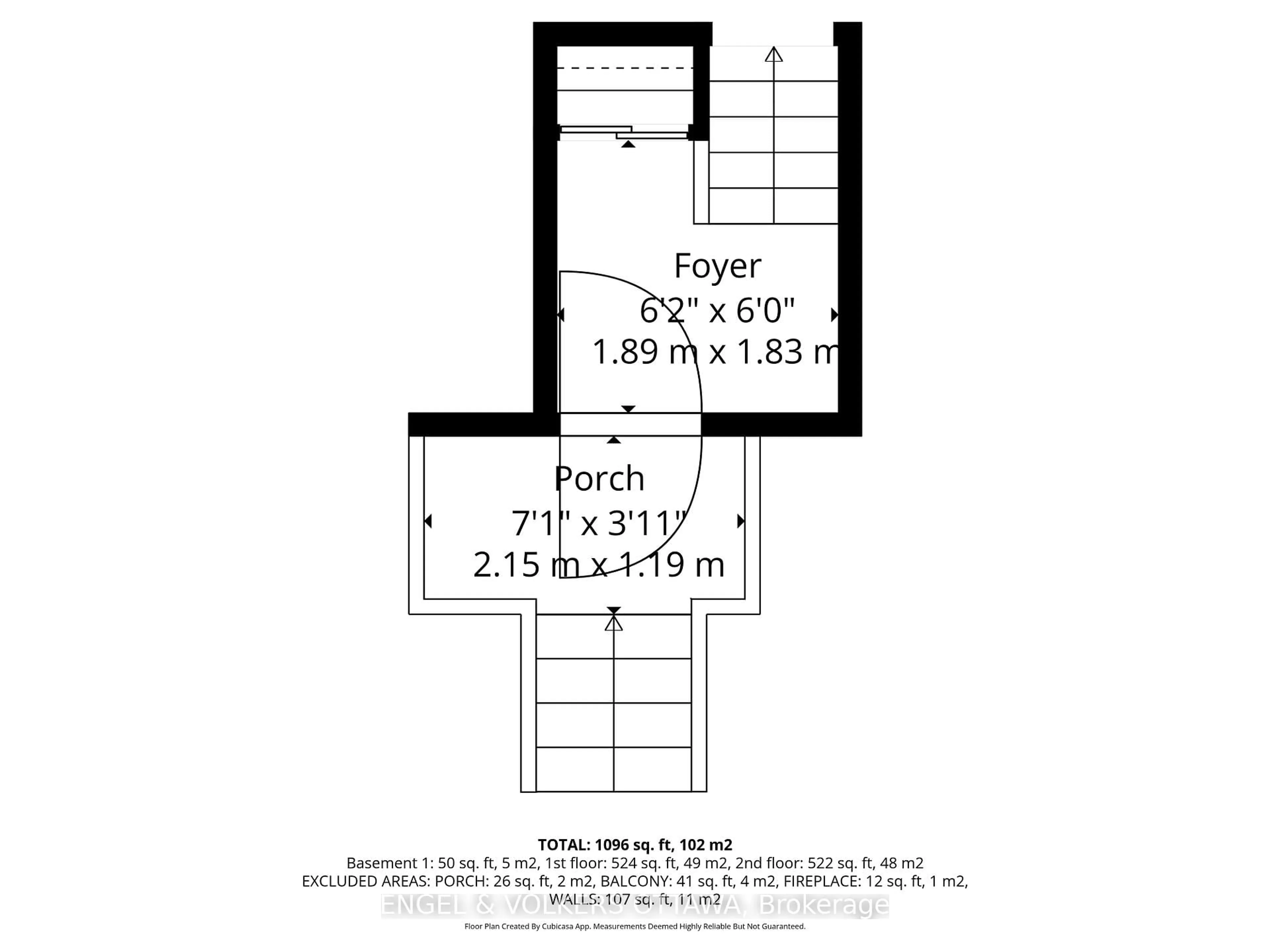 Floor plan for 12 Terrace Dr #212, Ottawa Ontario K2H 9J3