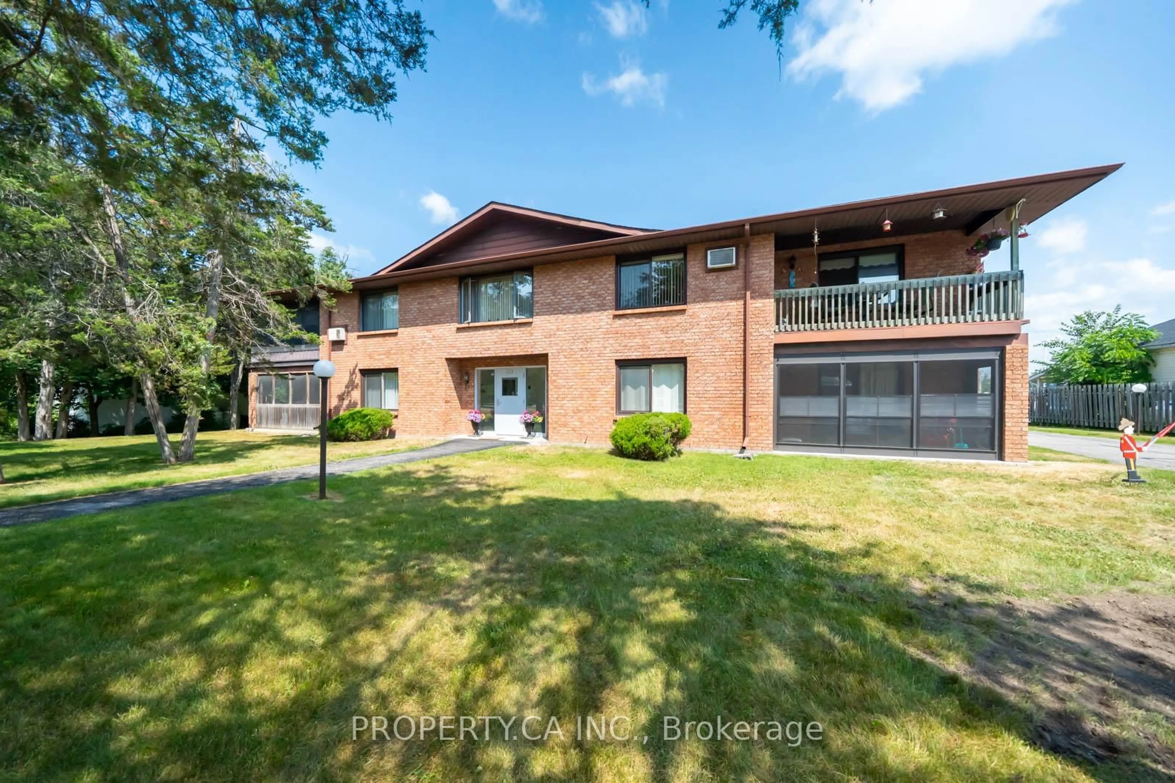 A pic from outside/outdoor area/front of a property/back of a property/a pic from drone, unknown for 90 King St #7, Kawartha Lakes Ontario K0M 1A0