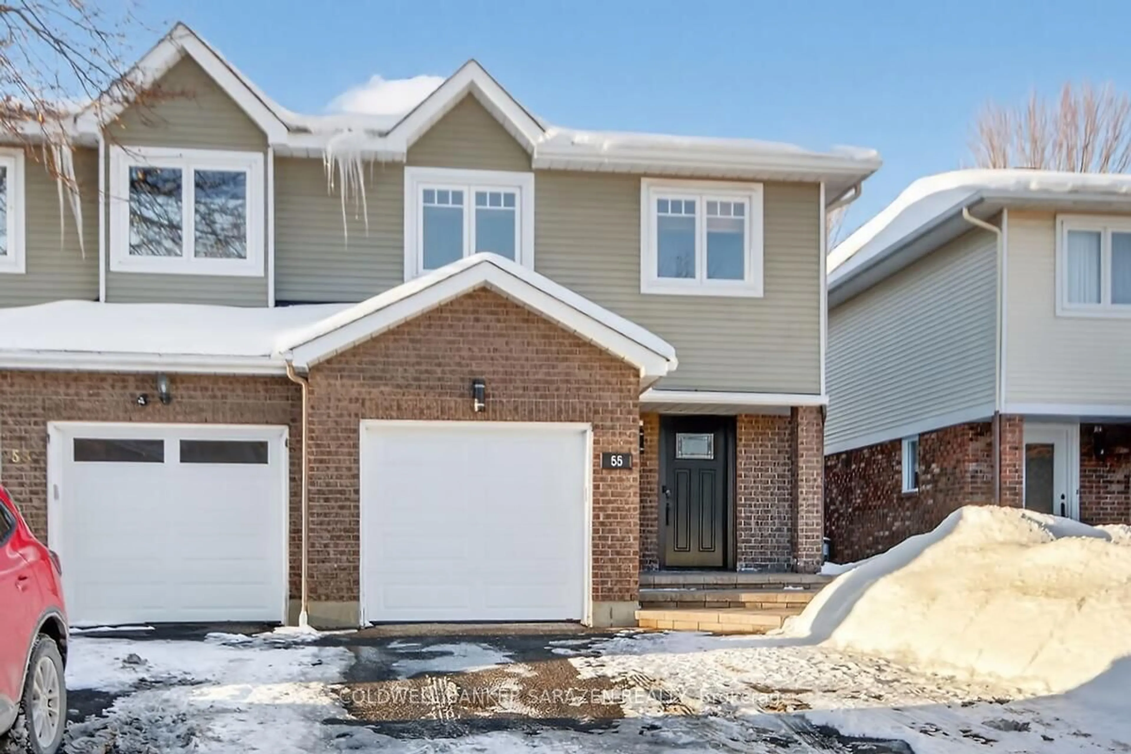 Home with brick exterior material, street for 55 Woodpark Way, Ottawa Ontario K2J 4C6