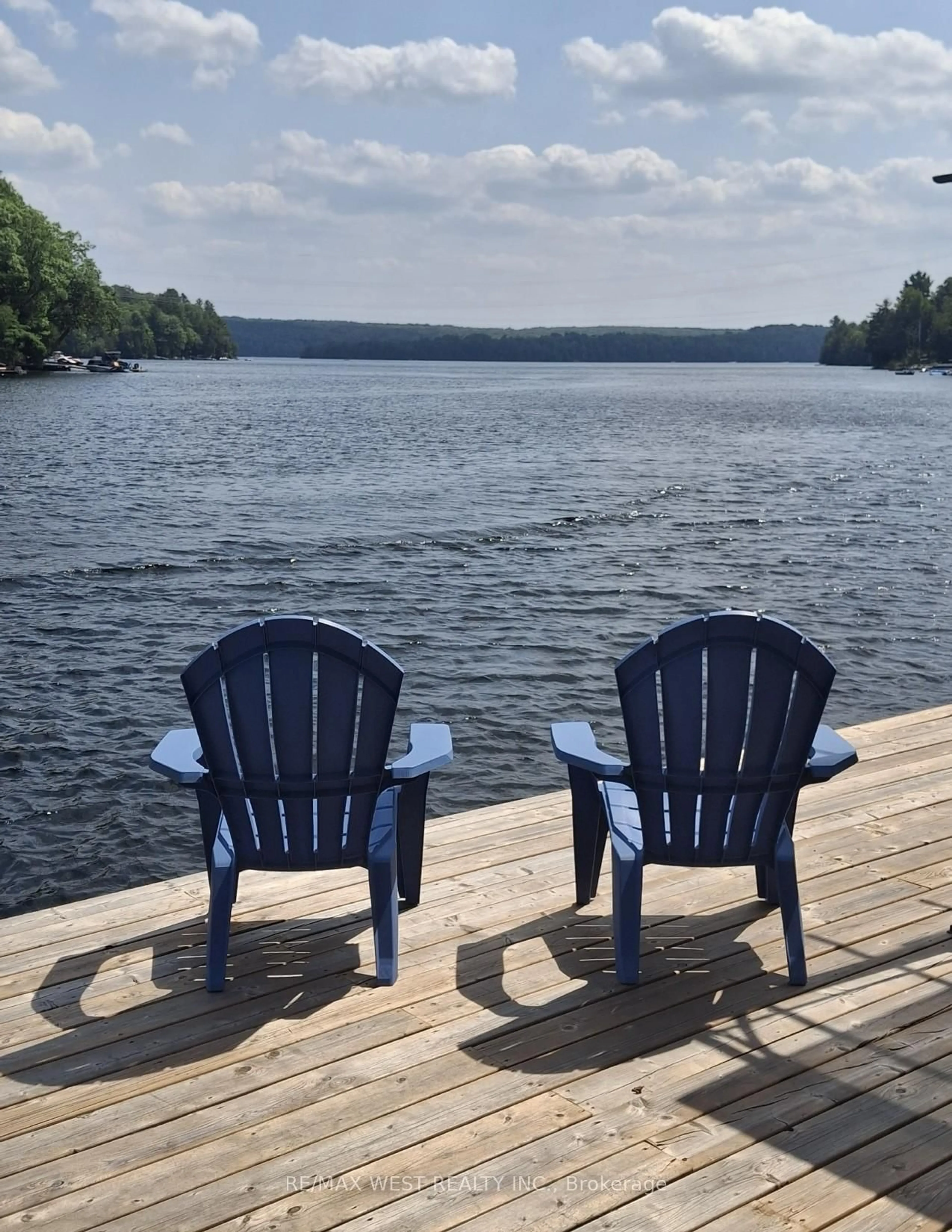 Patio, water/lake/river/ocean view for 1017 Rays Lane, Minden Hills Ontario K0M 2K0