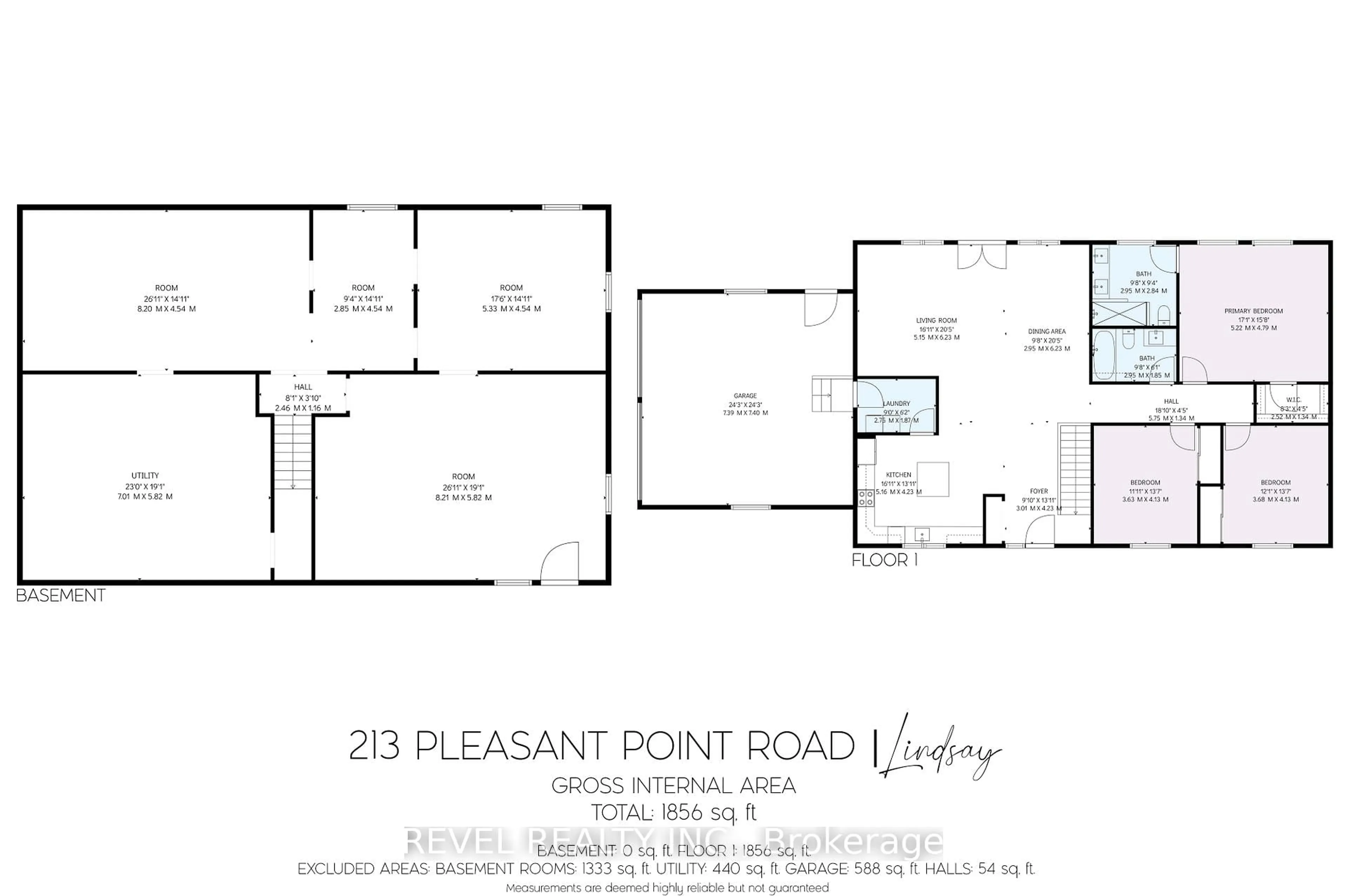 Floor plan for 213 Pleasant Point Rd, Kawartha Lakes Ontario K9V 4R6