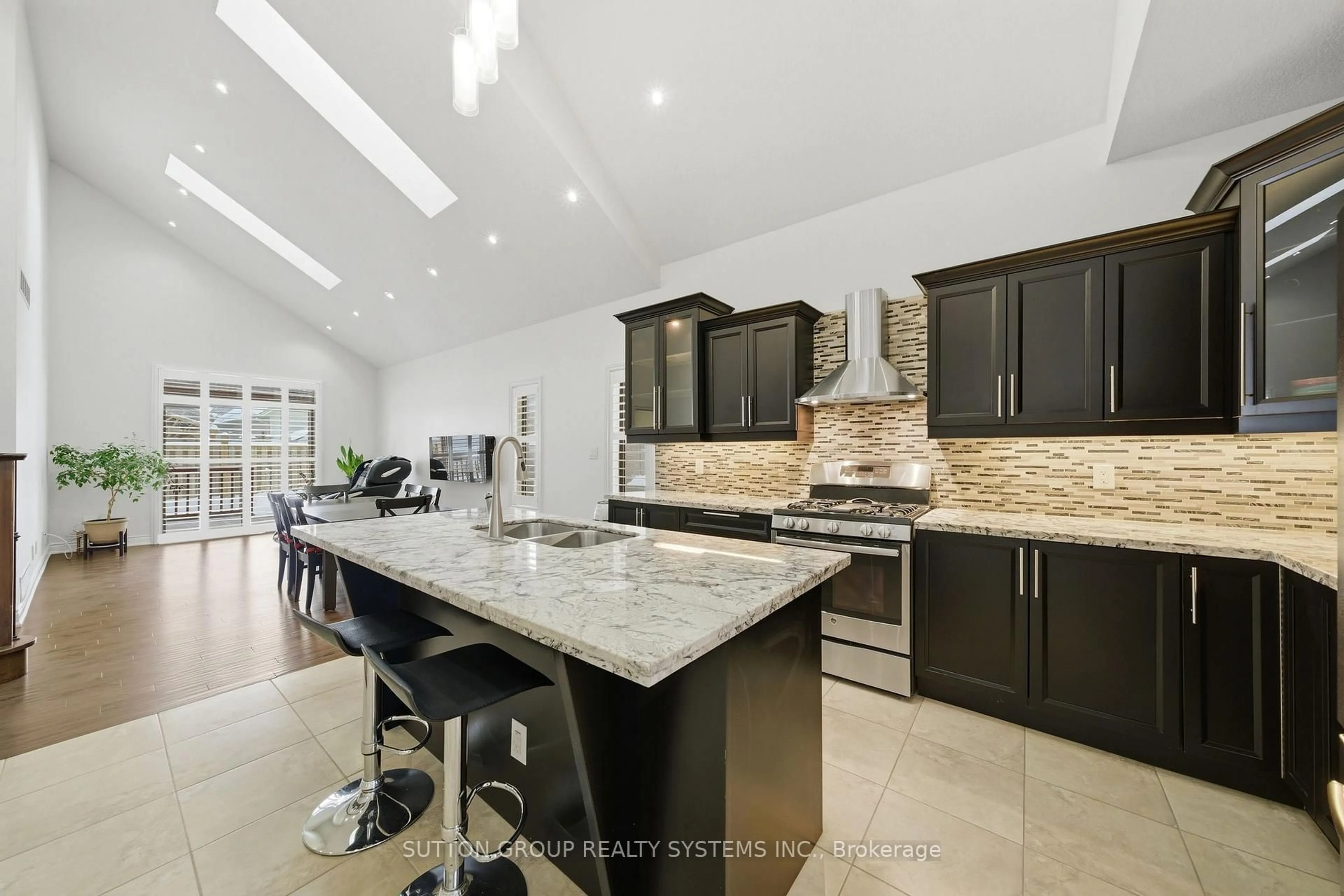 Contemporary kitchen, ceramic/tile floor for 64 Wilkes St, Brantford Ontario N3T 0H7