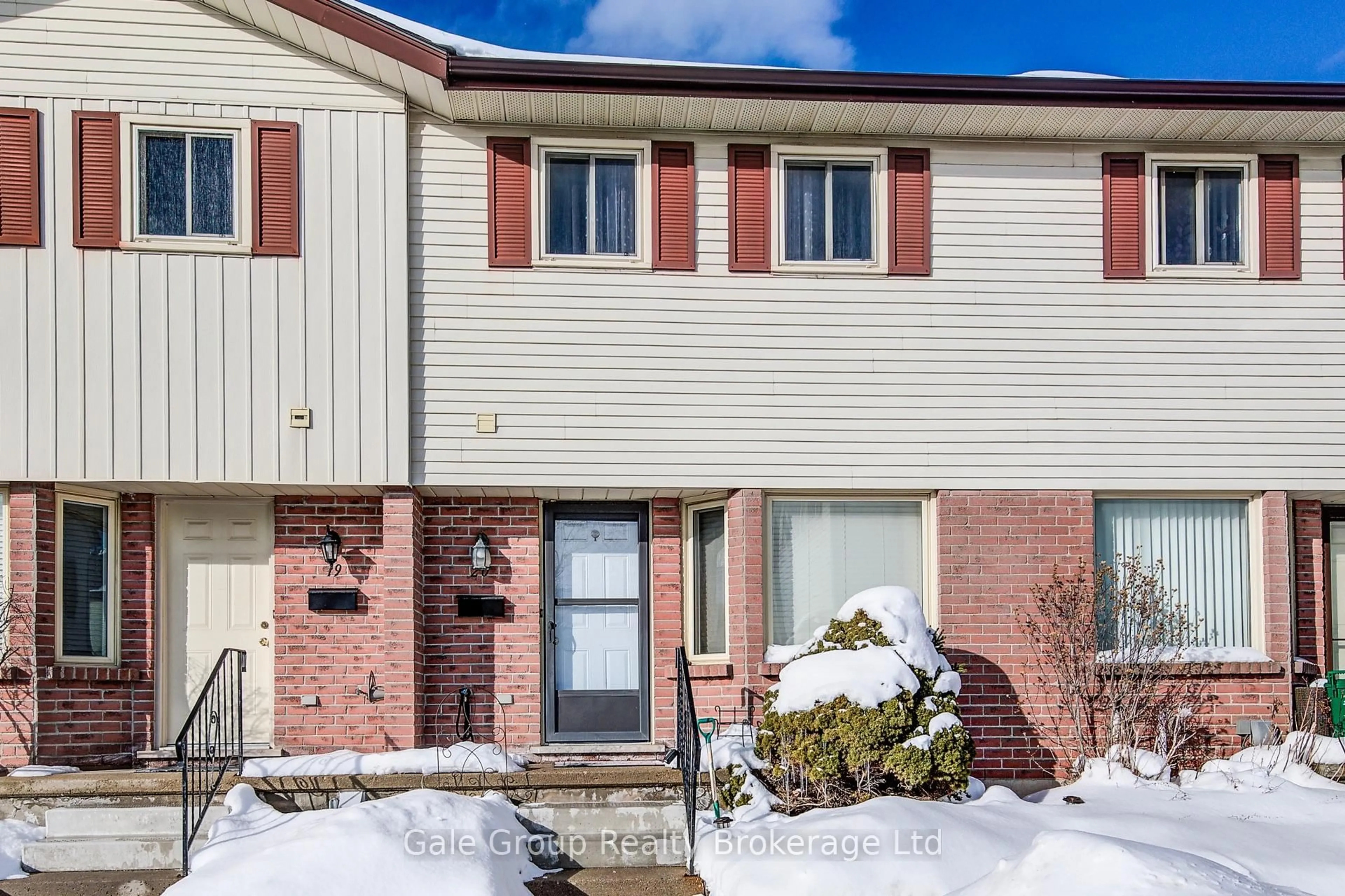 Home with brick exterior material, street for 1093 Nellis St #20, Woodstock Ontario N4T 1P5