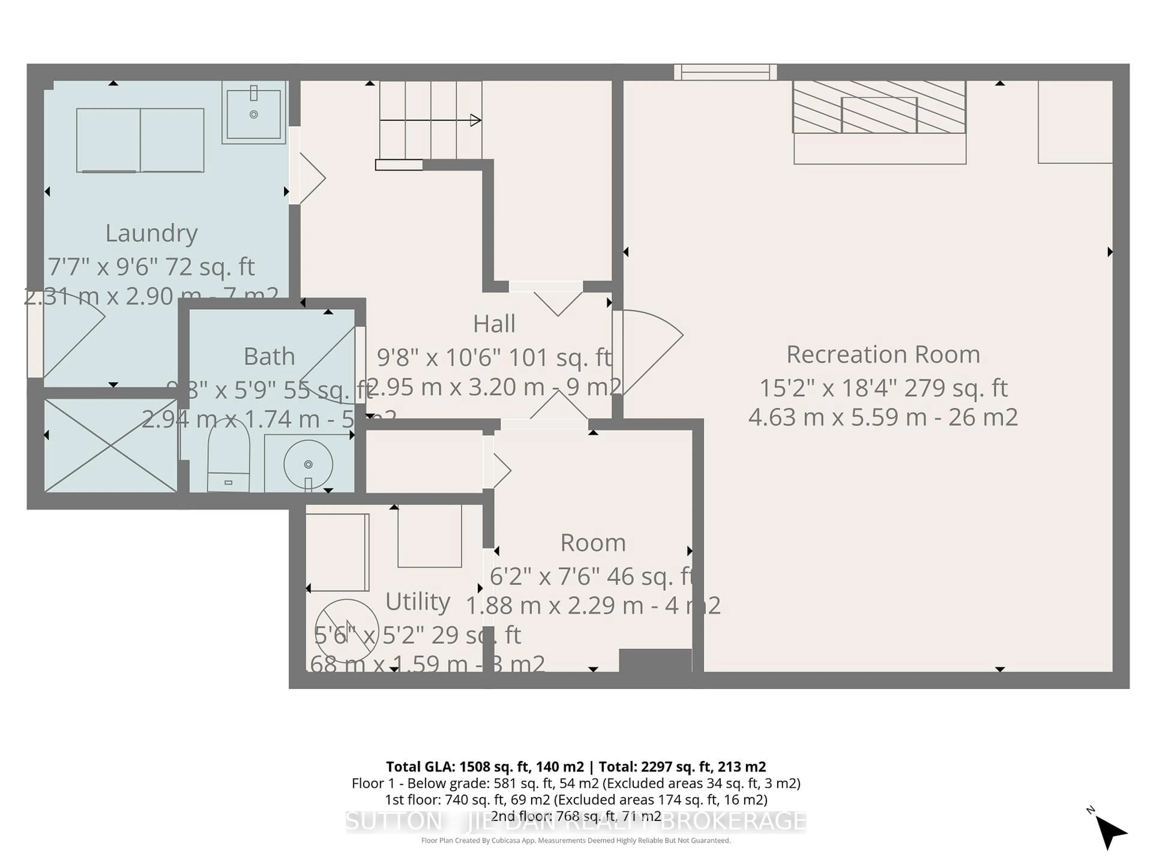 Floor plan for 135 GERALD Cres, London South Ontario N5Z 5A3