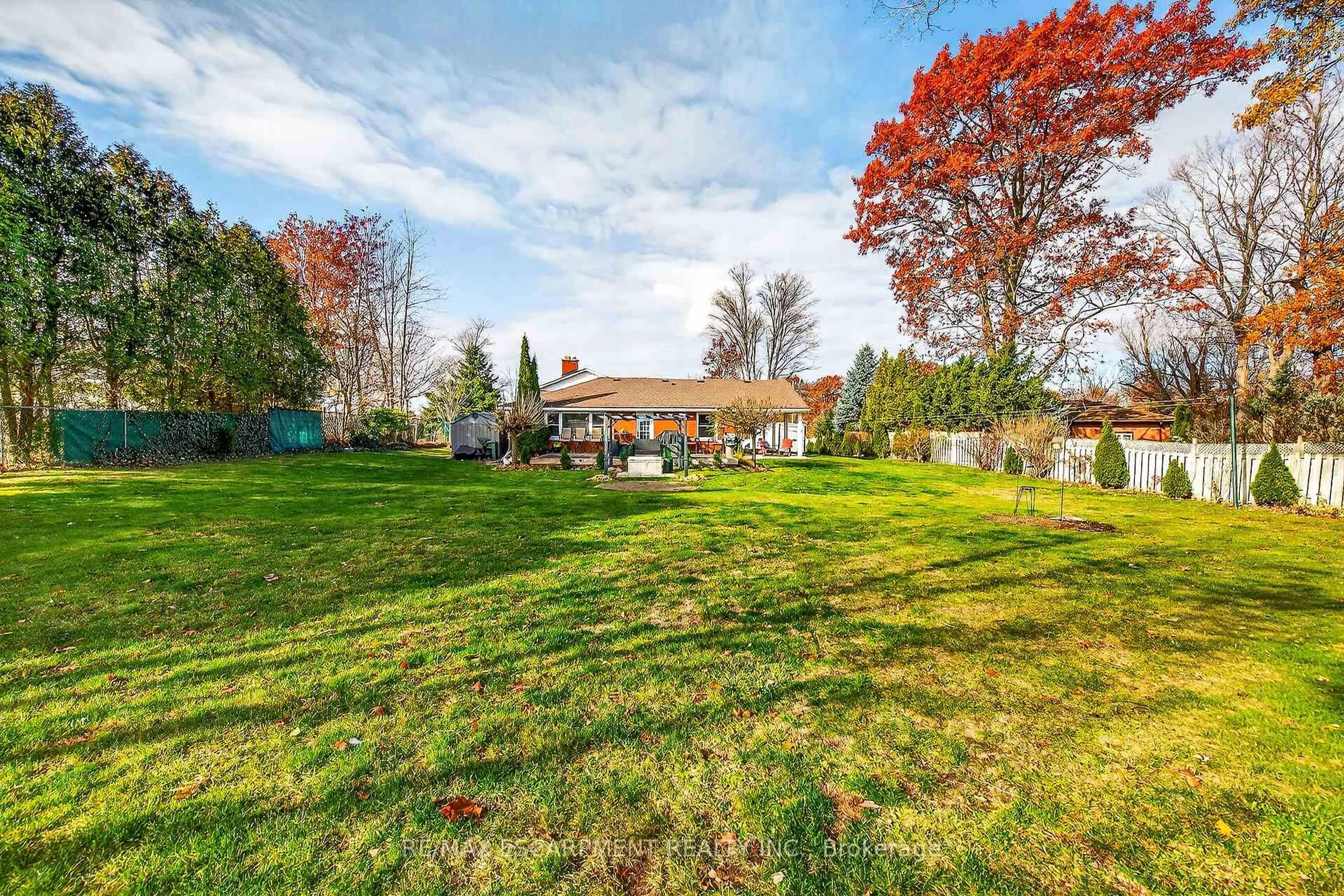 A pic from outside/outdoor area/front of a property/back of a property/a pic from drone, water/lake/river/ocean view for 1597 Trinity Church Rd, Hamilton Ontario L0R 1P0