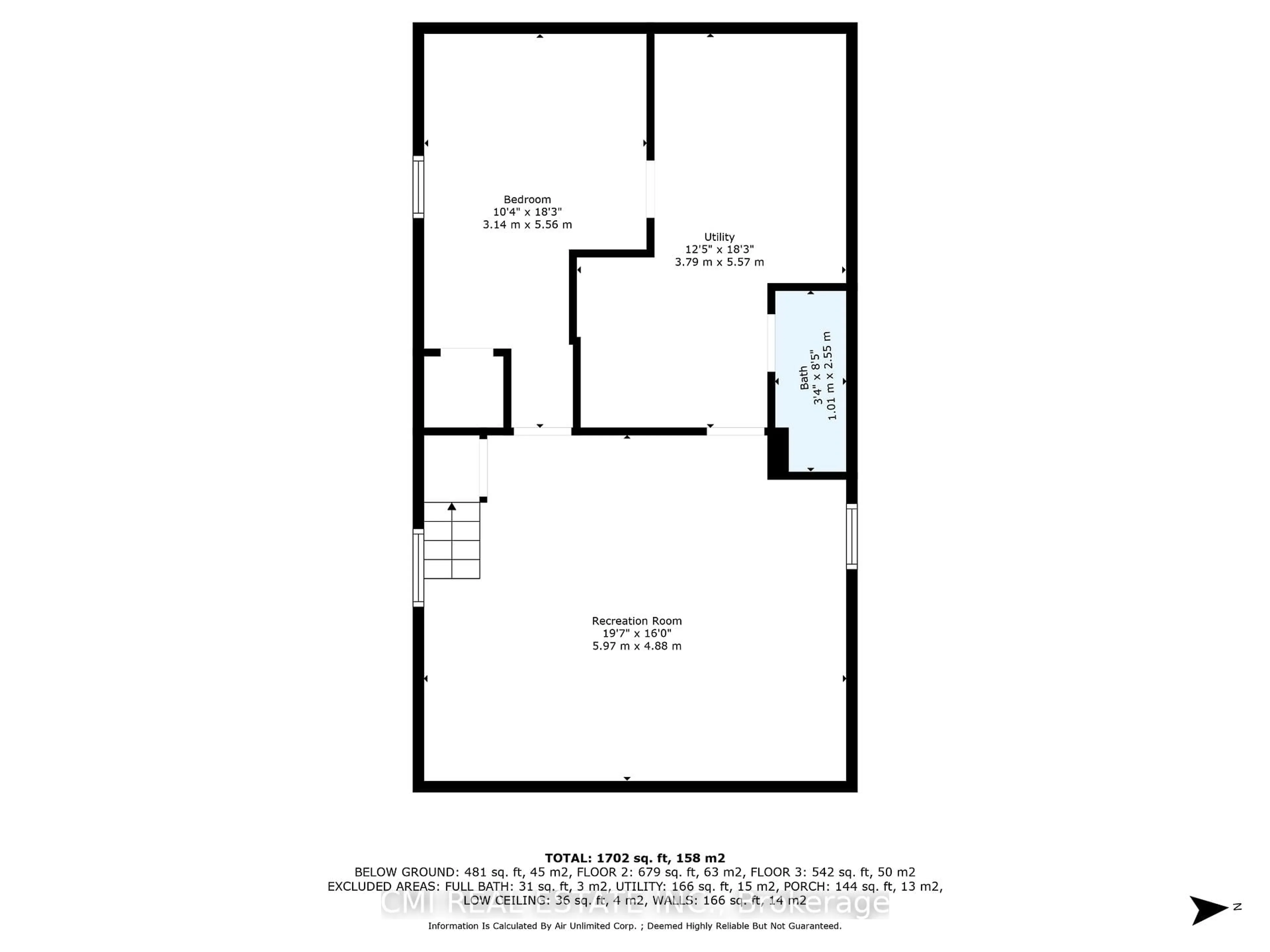 Floor plan for 433 Lydia St, Sarnia Ontario N7T 6P5