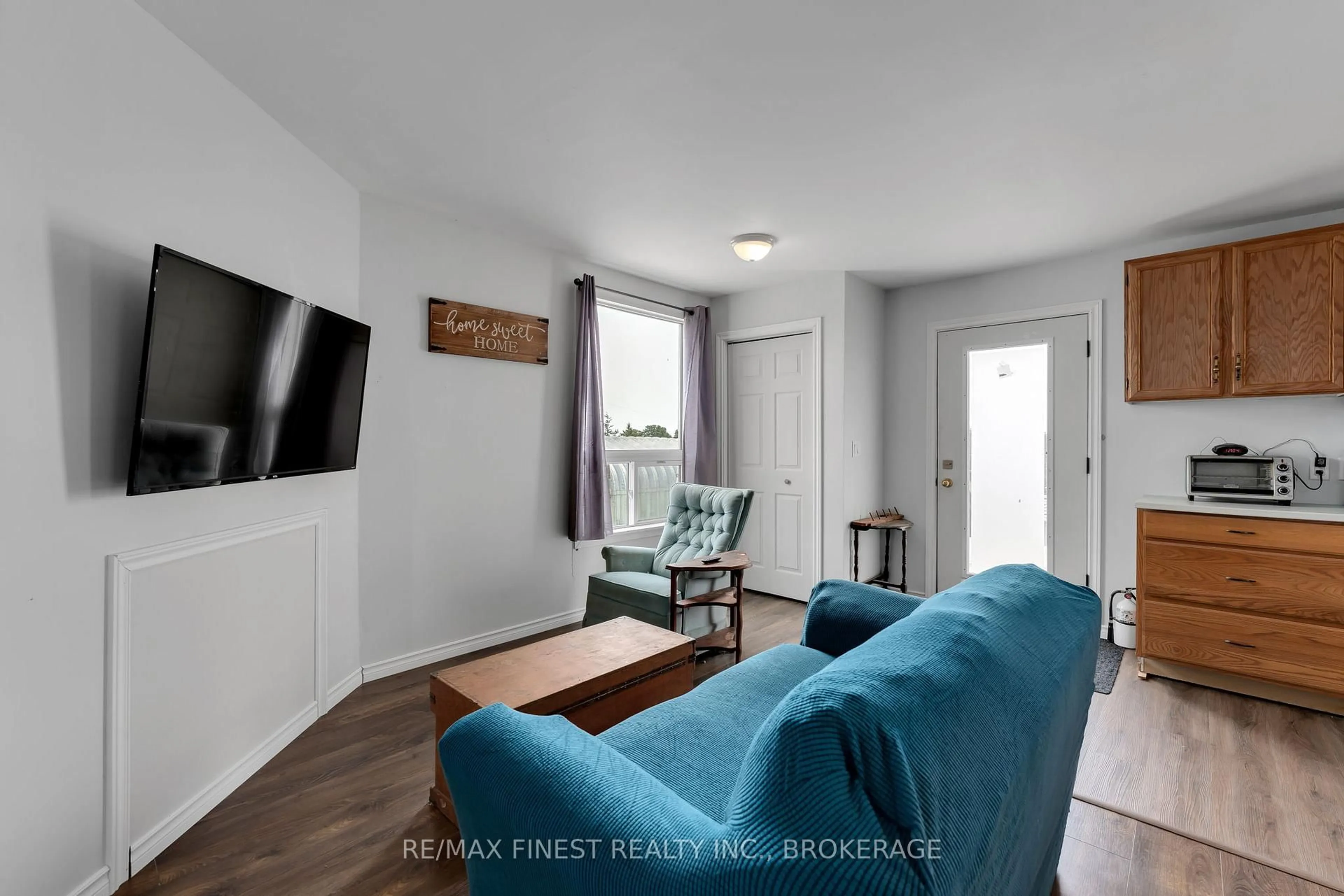 Living room with furniture, unknown for 780 Wing Rd, Bissett Creek Ontario K0H 2H0