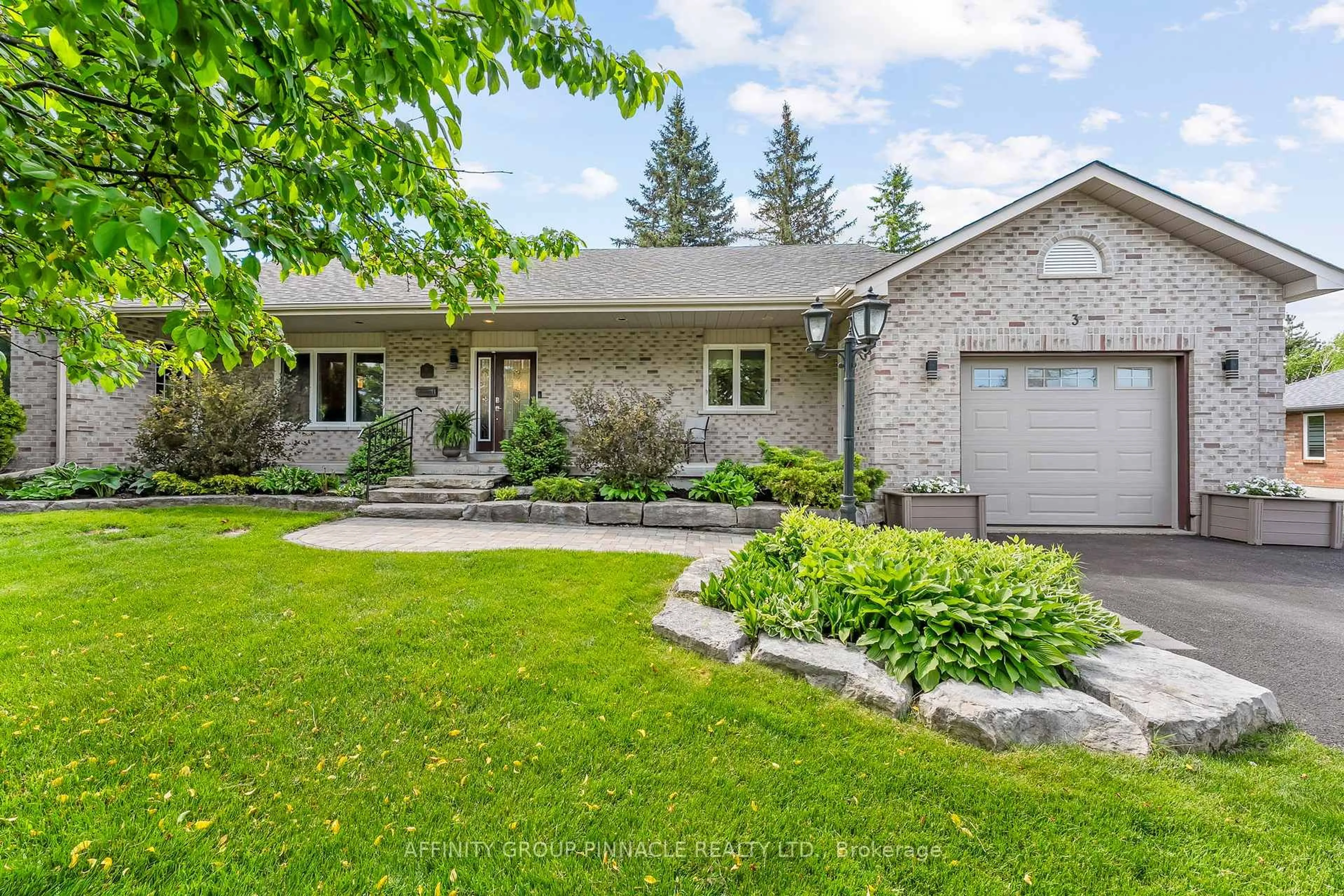 Home with brick exterior material, street for 3 David Dr, Kawartha Lakes Ontario K9V 5G7