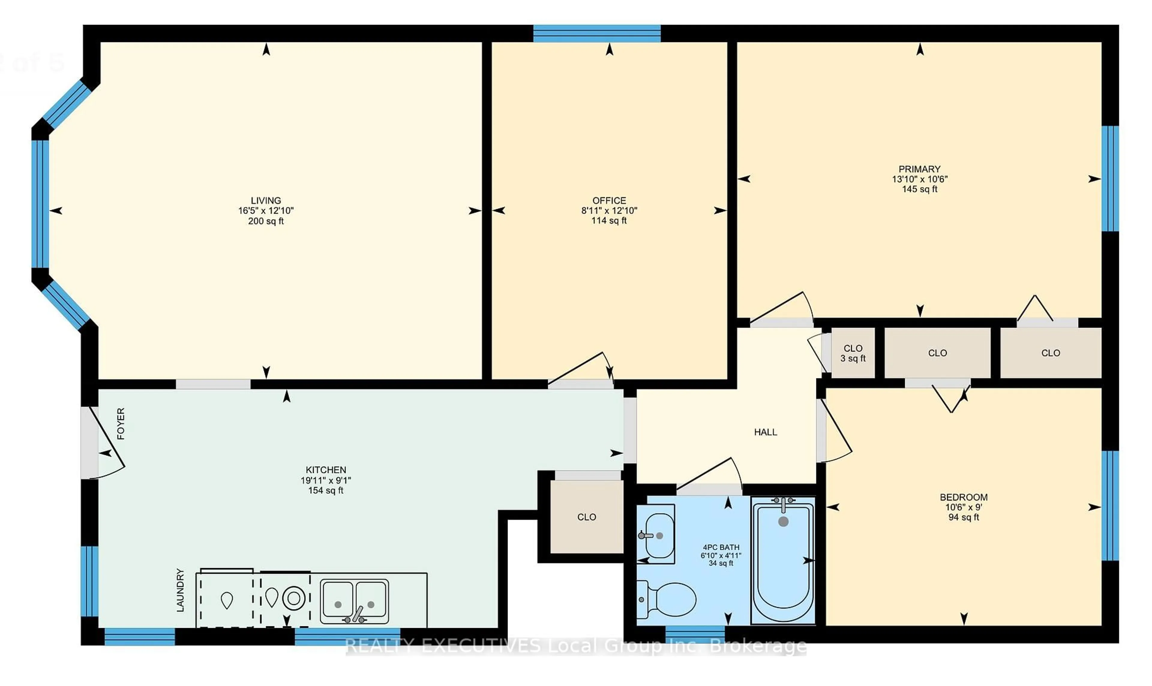 Floor plan for 519 Worthington St, North Bay Ontario P1B 1H7