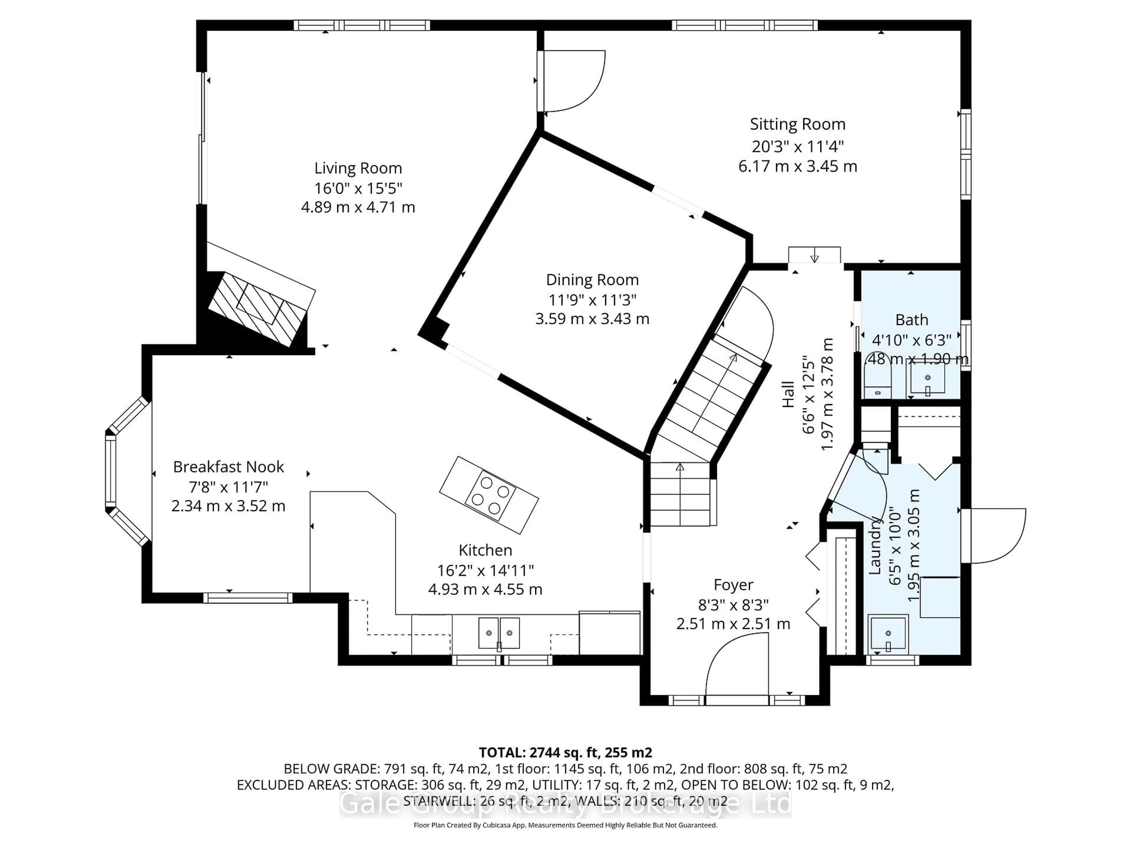 Floor plan for 847328 Township Rd 9, Blandford-Blenheim Ontario N0J 1G0