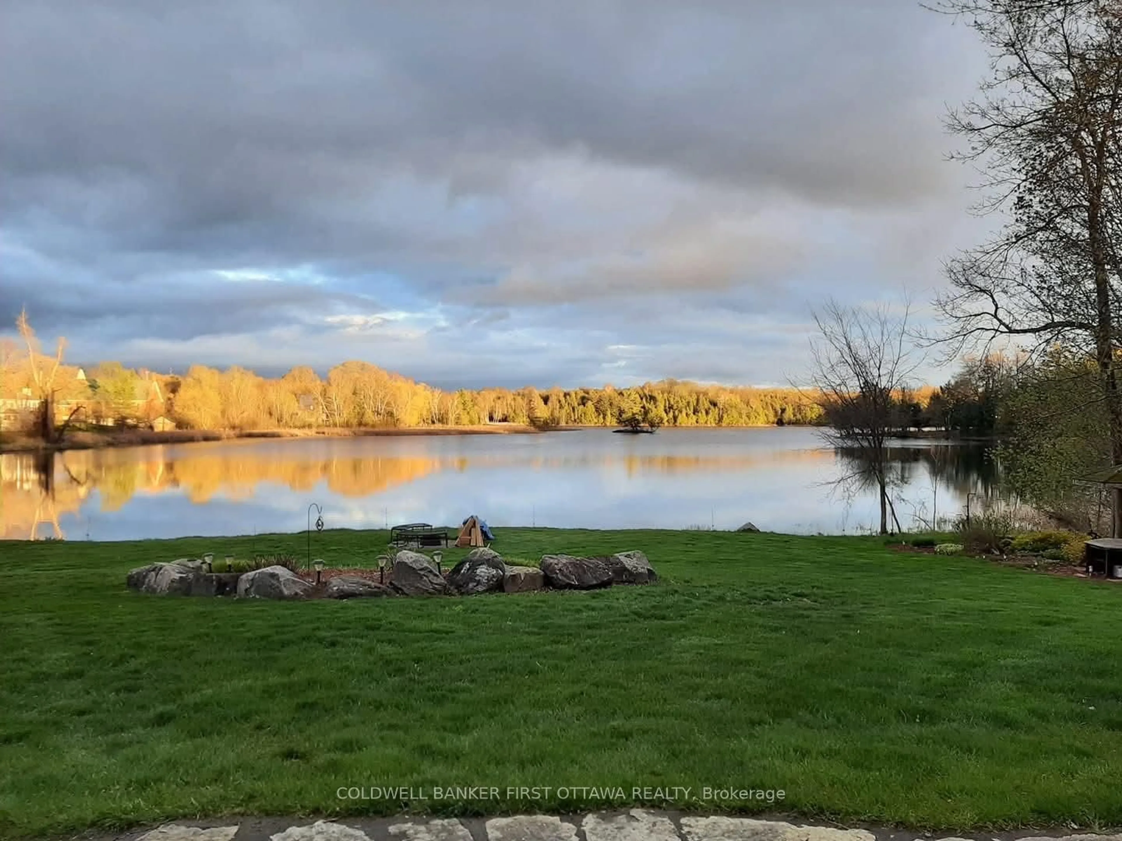 A pic from outside/outdoor area/front of a property/back of a property/a pic from drone, water/lake/river/ocean view for 2600 Ramsay Concession 2b, Clayton Ontario K0A 1P0