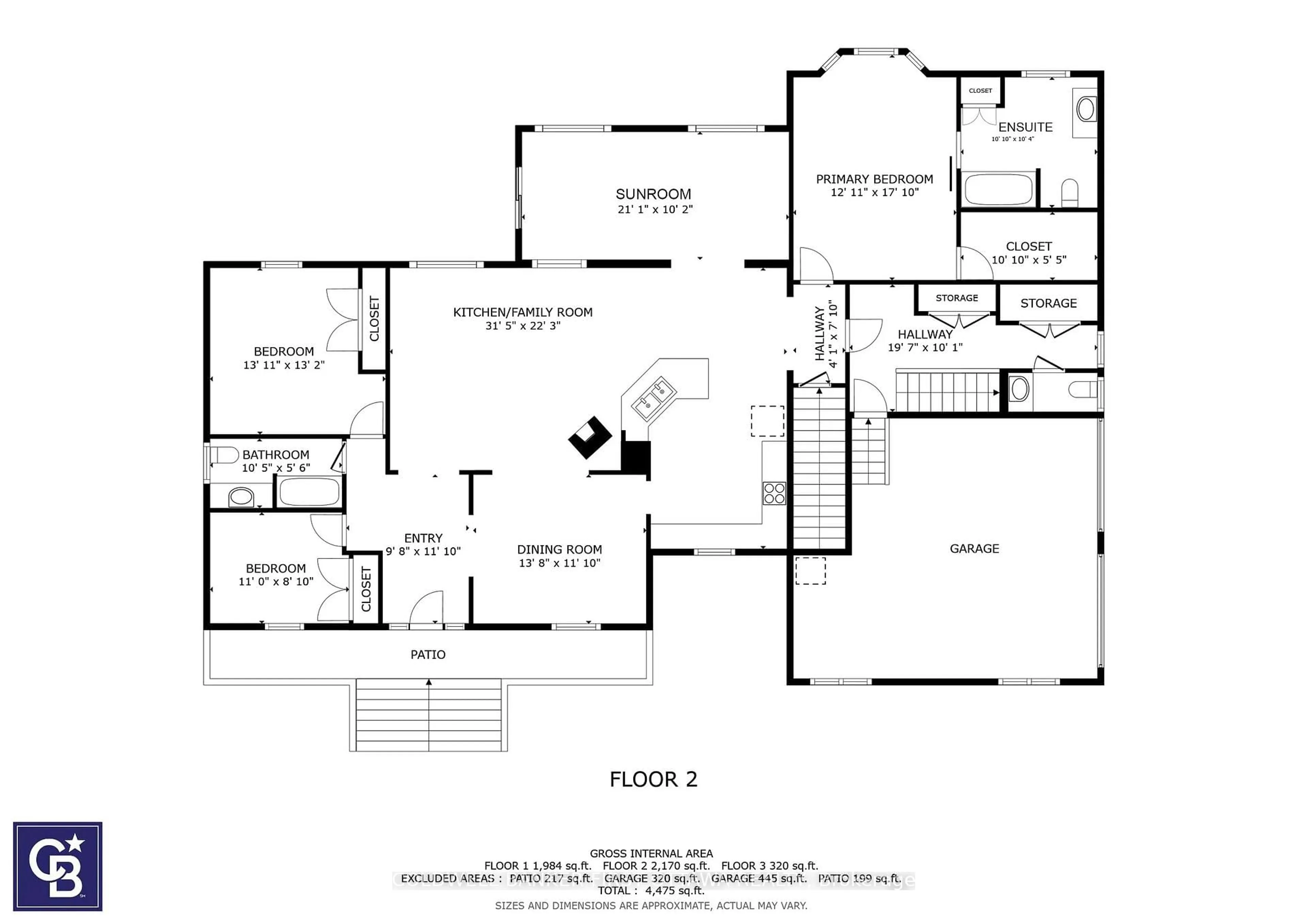 Floor plan for 2600 Ramsay Concession 2b, Clayton Ontario K0A 1P0
