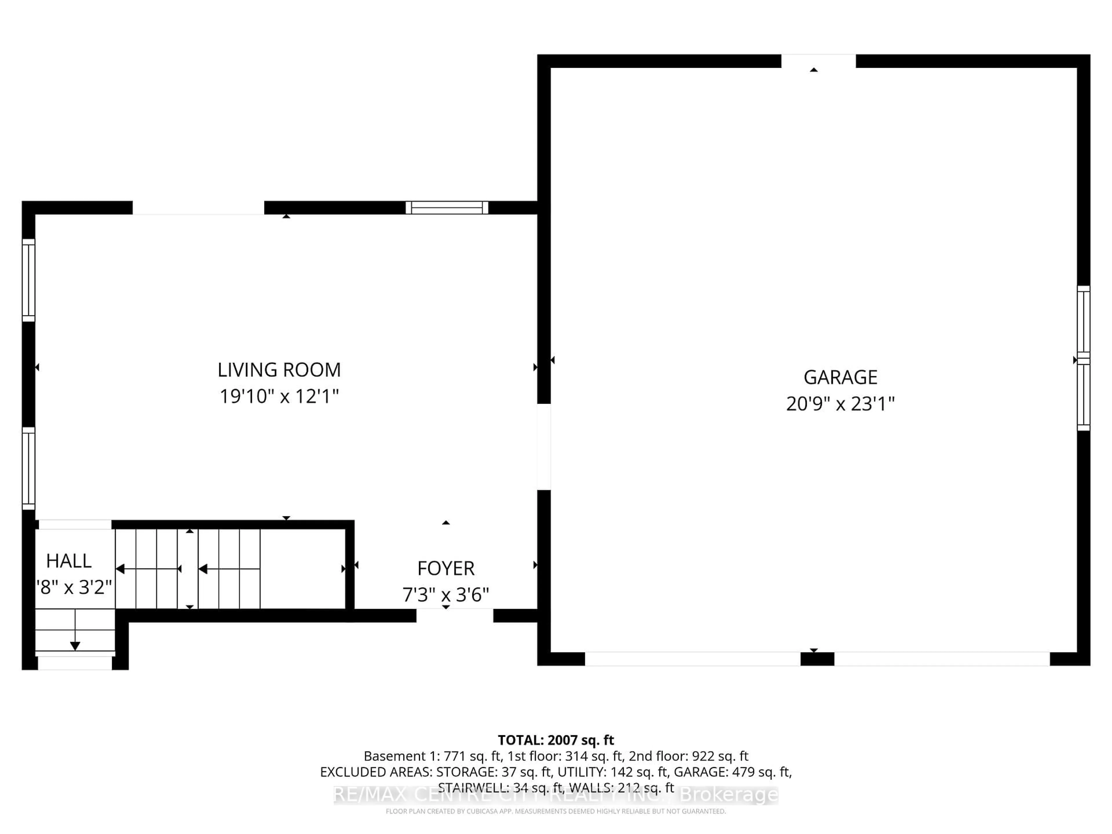 Floor plan for 193 Centennial Ave, Central Elgin Ontario N5R 5B3