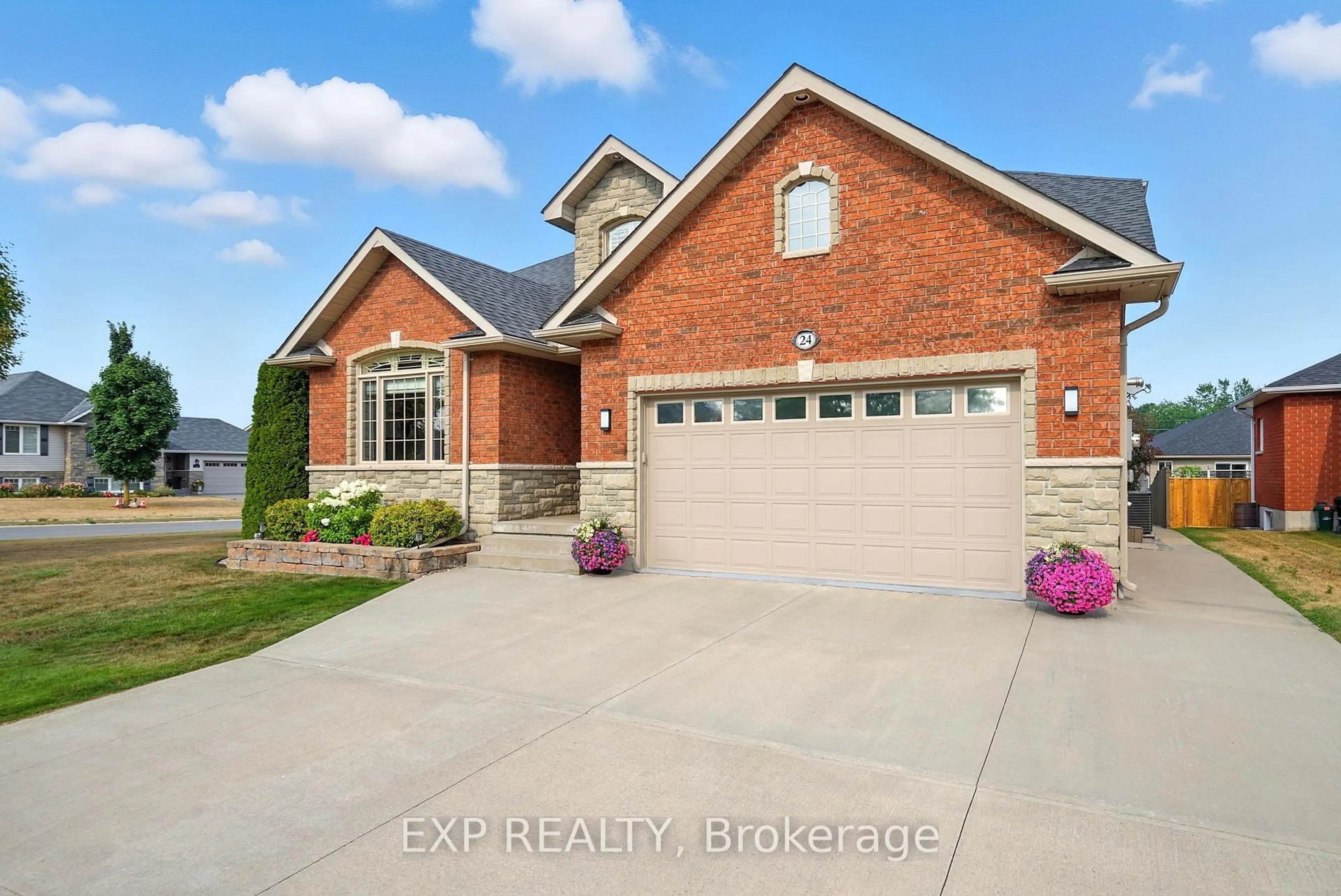 Home with brick exterior material, street for 24 Nautical Lane, Brighton Ontario K0K 1H0