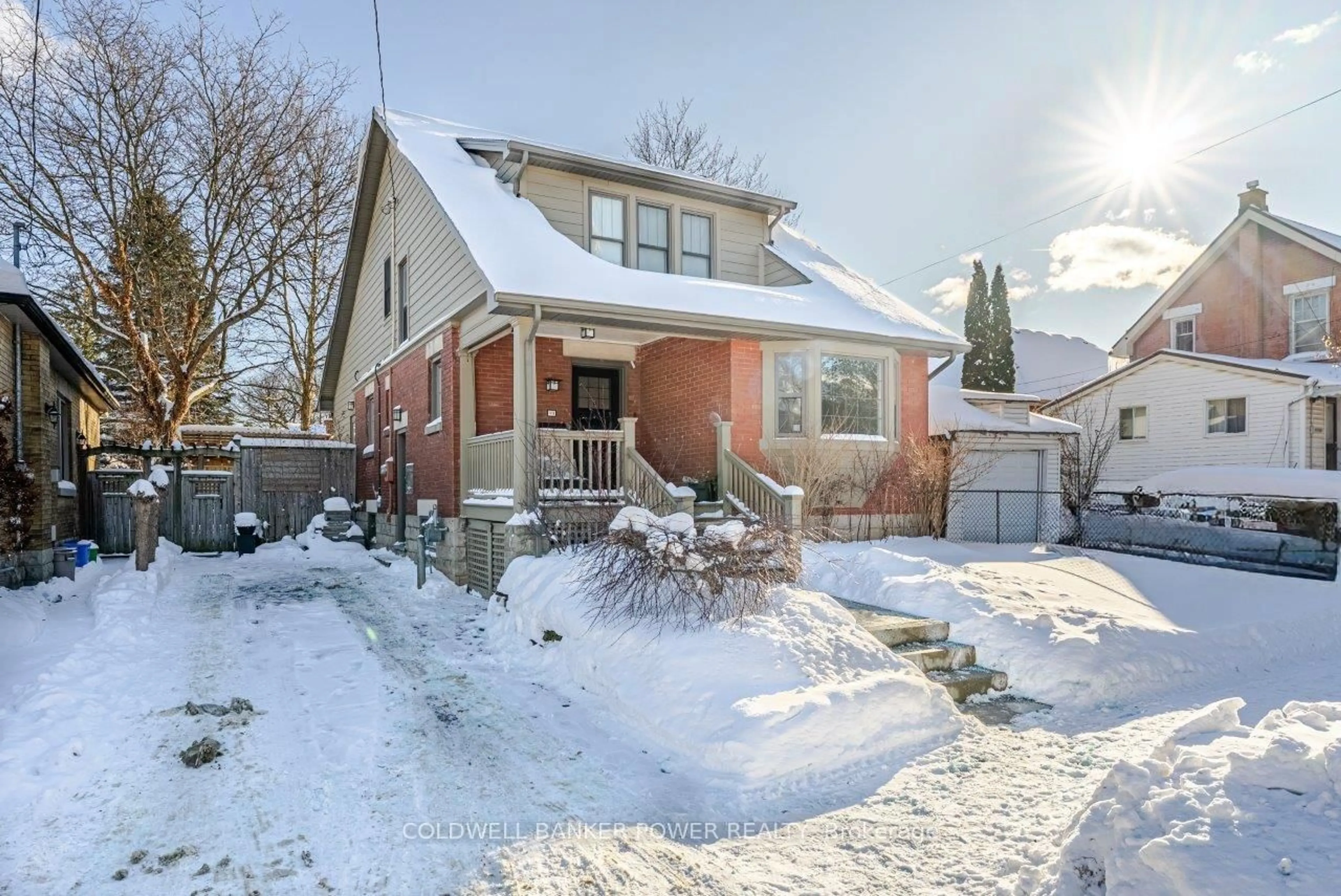 Home with brick exterior material, street for 1 Mckenzie Ave, London South Ontario N6C 1V1
