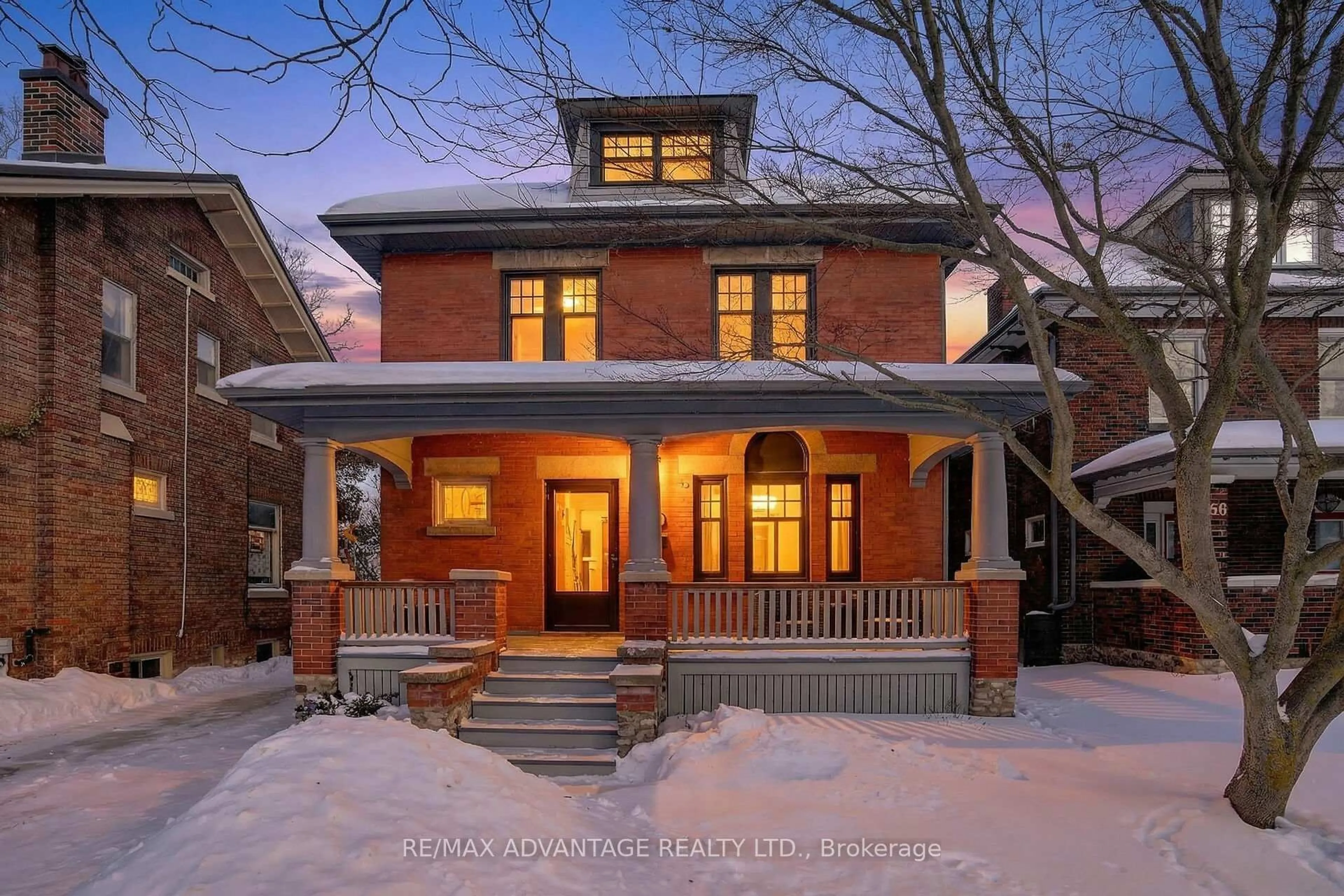 Home with brick exterior material, street for 258 Ridout St, London South Ontario N6C 3Y6