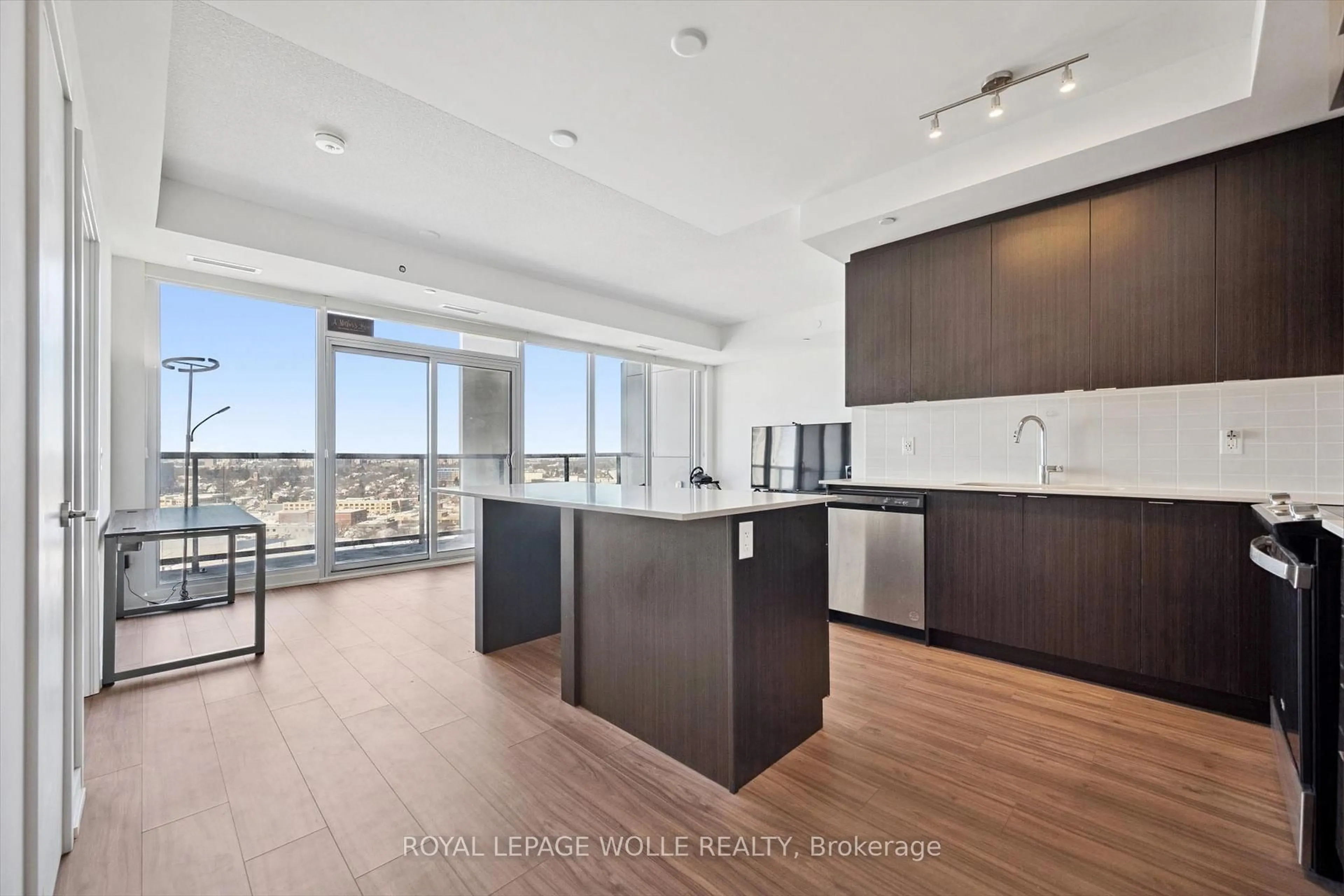 Open concept kitchen, unknown for 55 Duke St #1910, Kitchener Ontario N2H 0C9