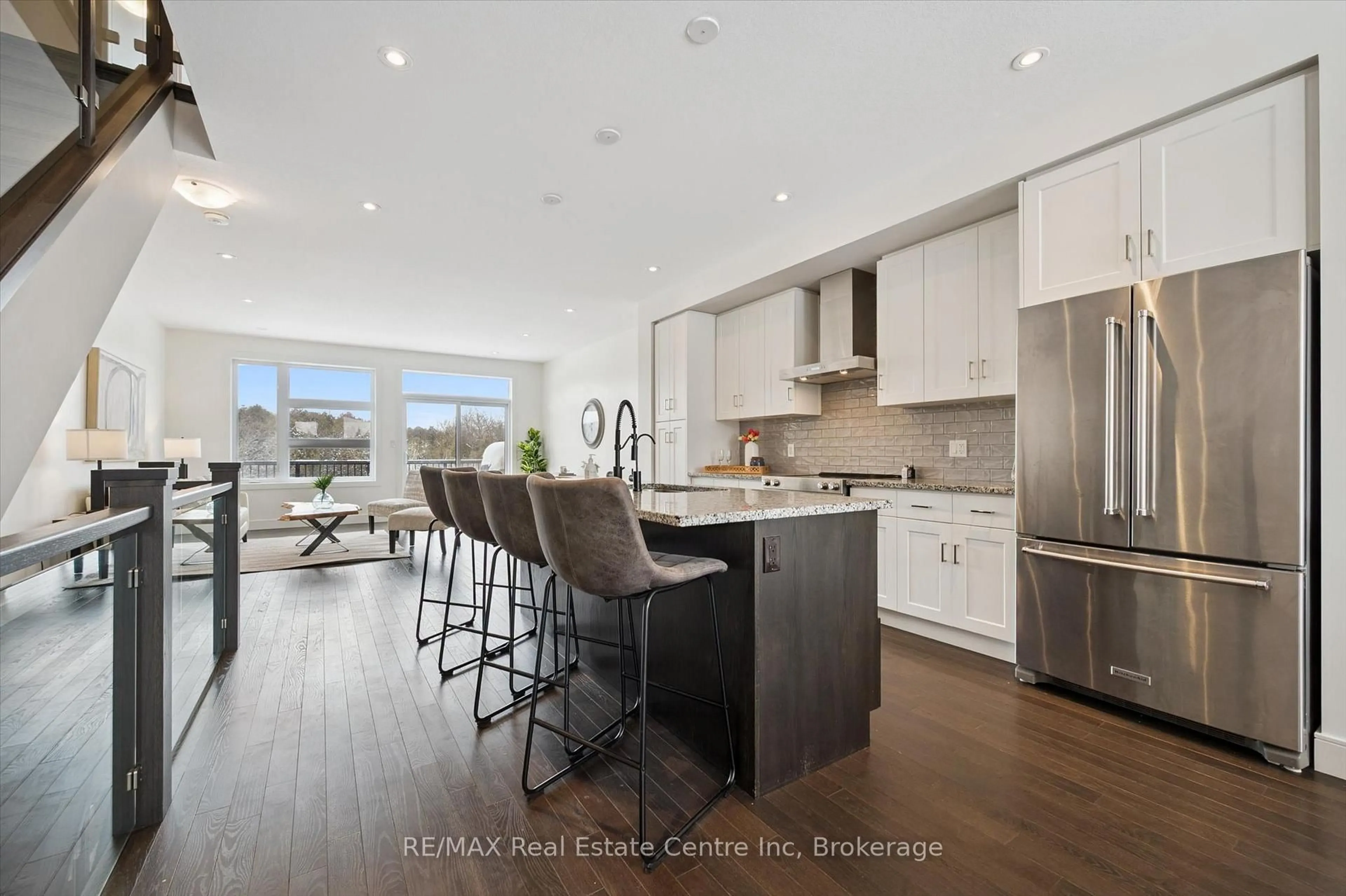 Open concept kitchen, unknown for 60 Arkell Rd #71, Guelph Ontario N1L 0N8