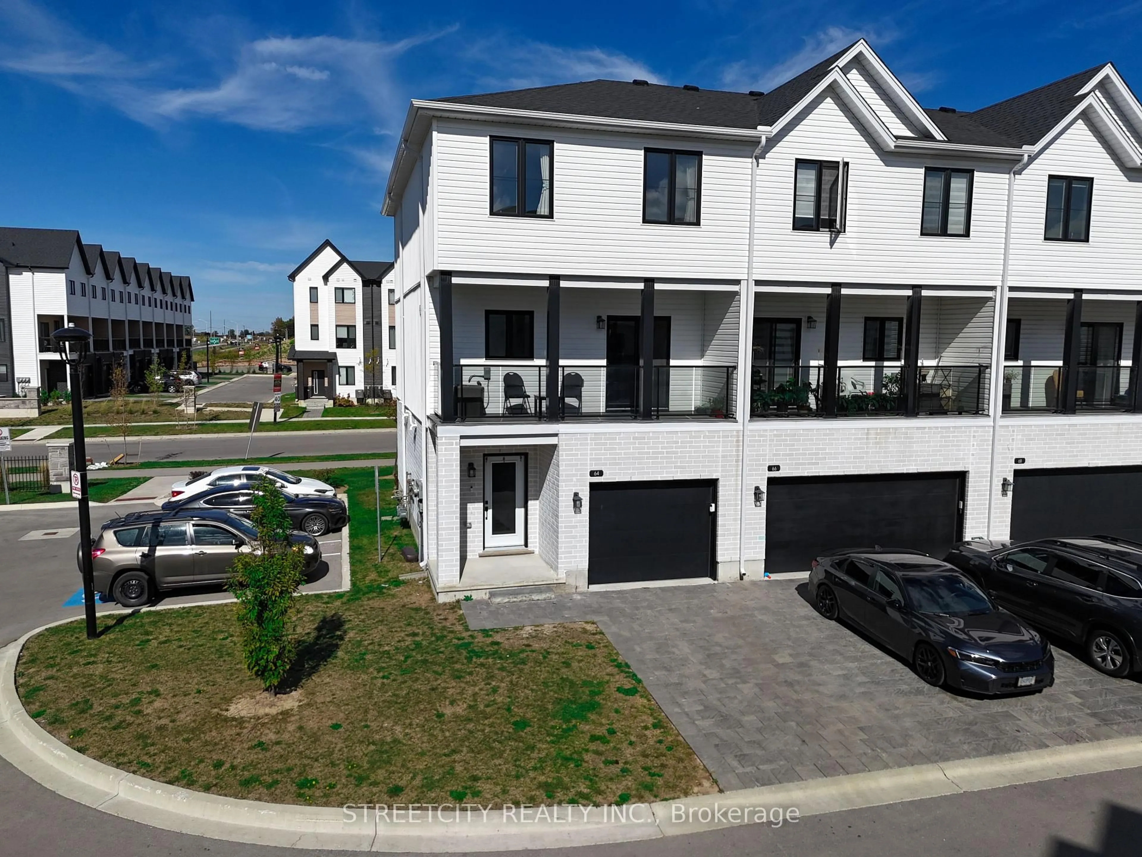 A pic from outside/outdoor area/front of a property/back of a property/a pic from drone, street for 1781 Henrica Ave #64, London North Ontario N6G 0Y2